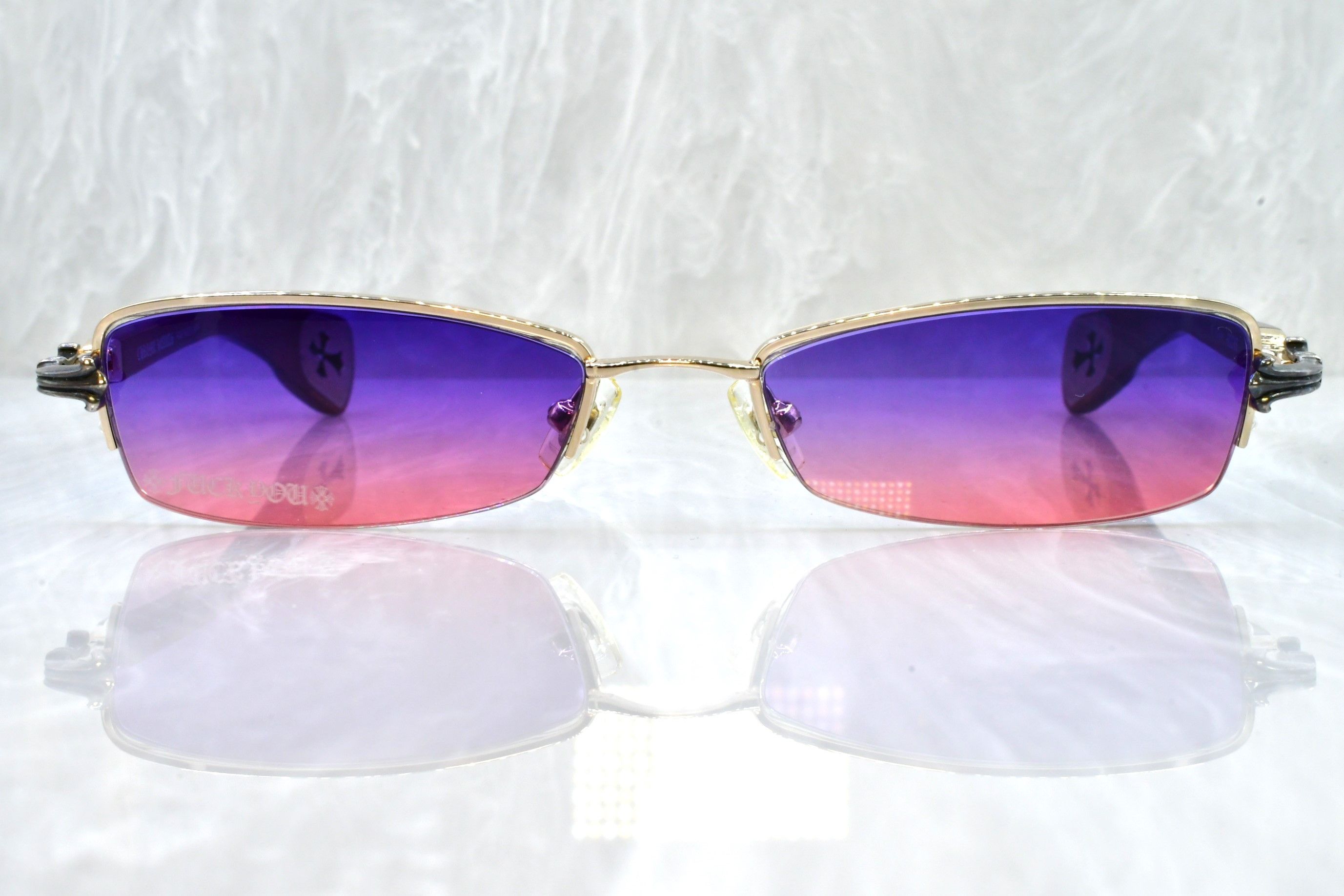 Chrome Hearts Chrome Hearts Rocks Rare sunglasses cartier 53/14 bubinga Size ONE SIZE - 10 Thumbnail