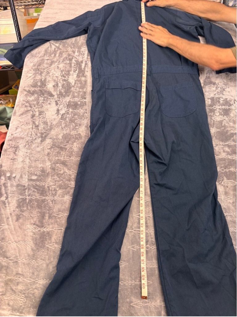 Levi's Men's Unbranded Coverall Jumpsuit Size 48R Blue Size 42" / US 20 - 12 Thumbnail