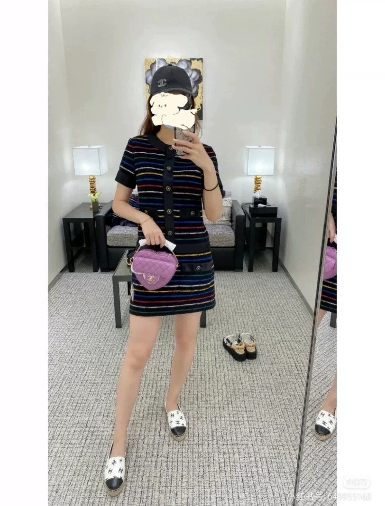 Chanel Chanel Full logo dress 2503-Nextarrow Size XS / US 0-2 / IT 36-38 - 7 Thumbnail
