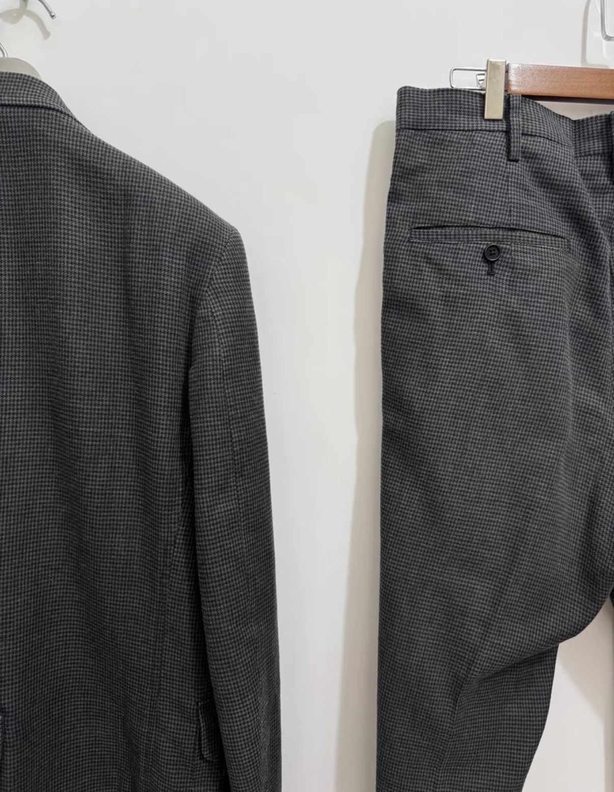 Yohji Yamamoto Yohji Yamamoto Pour Homme suit set. Size 38S - 9 Thumbnail