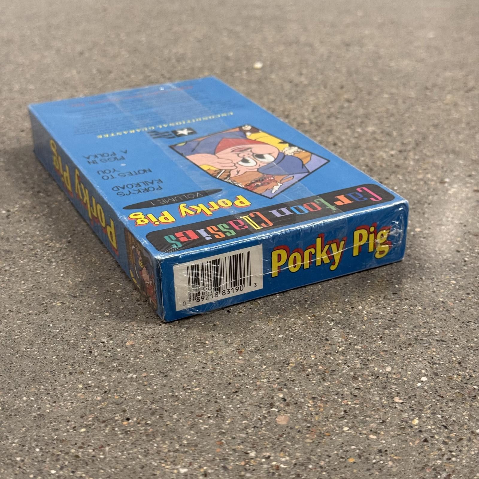 Other RARE DS Porky Pig VHS 1992 Cartoon Classics Volume 1 SEALED Size ONE SIZE - 6 Thumbnail