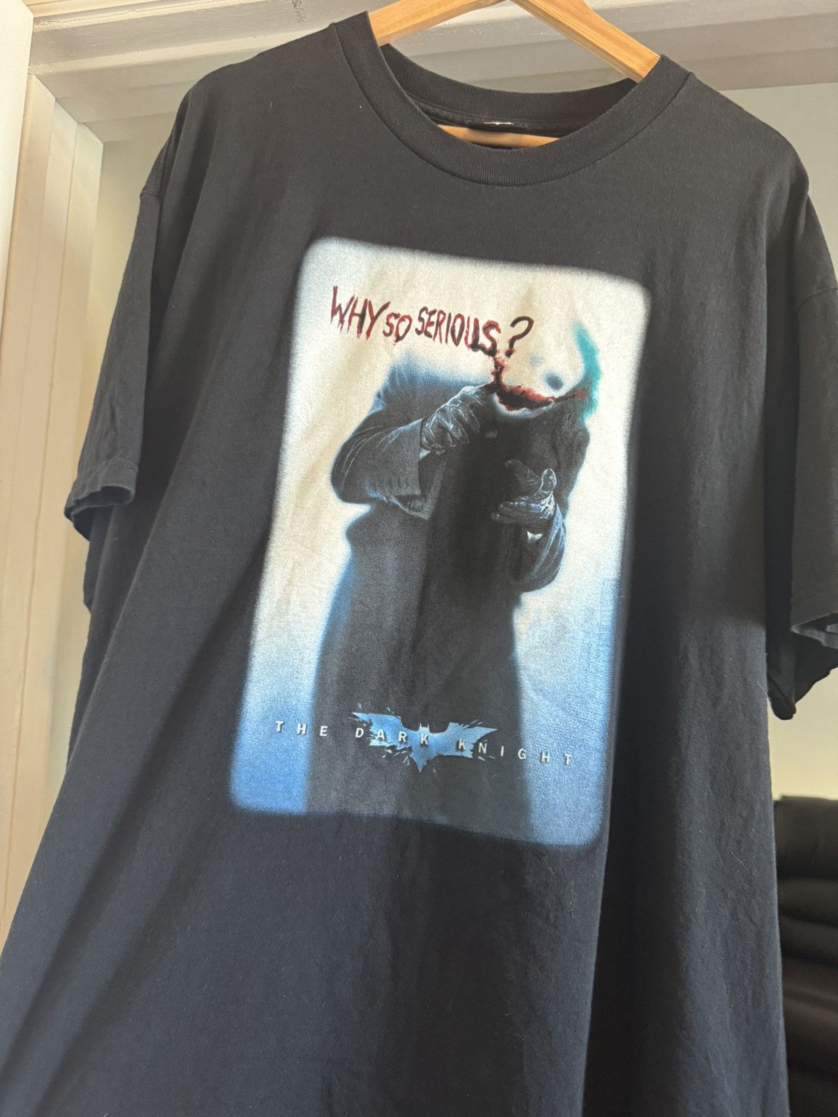 DC Comics The dark knight movie why so serious promo t shirt size XL Size US XL / EU 56 / 4 - 1 Thumbnail