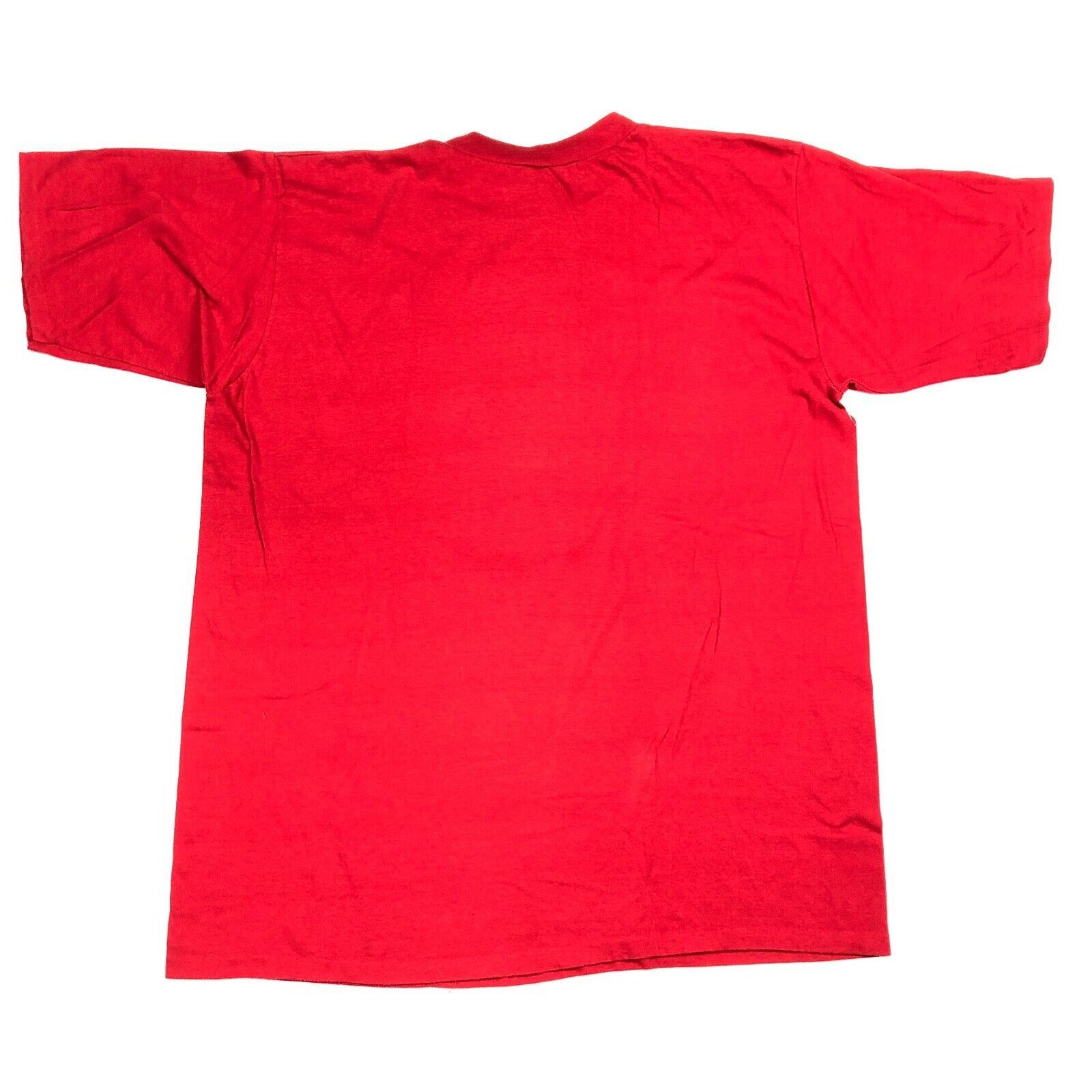 Disney × Vintage Vintage 80s Rare Disney OSFA XXXXL 4XL Mickey Mouse Red Tee Size US XXL / EU 58 / 5 - 4 Thumbnail