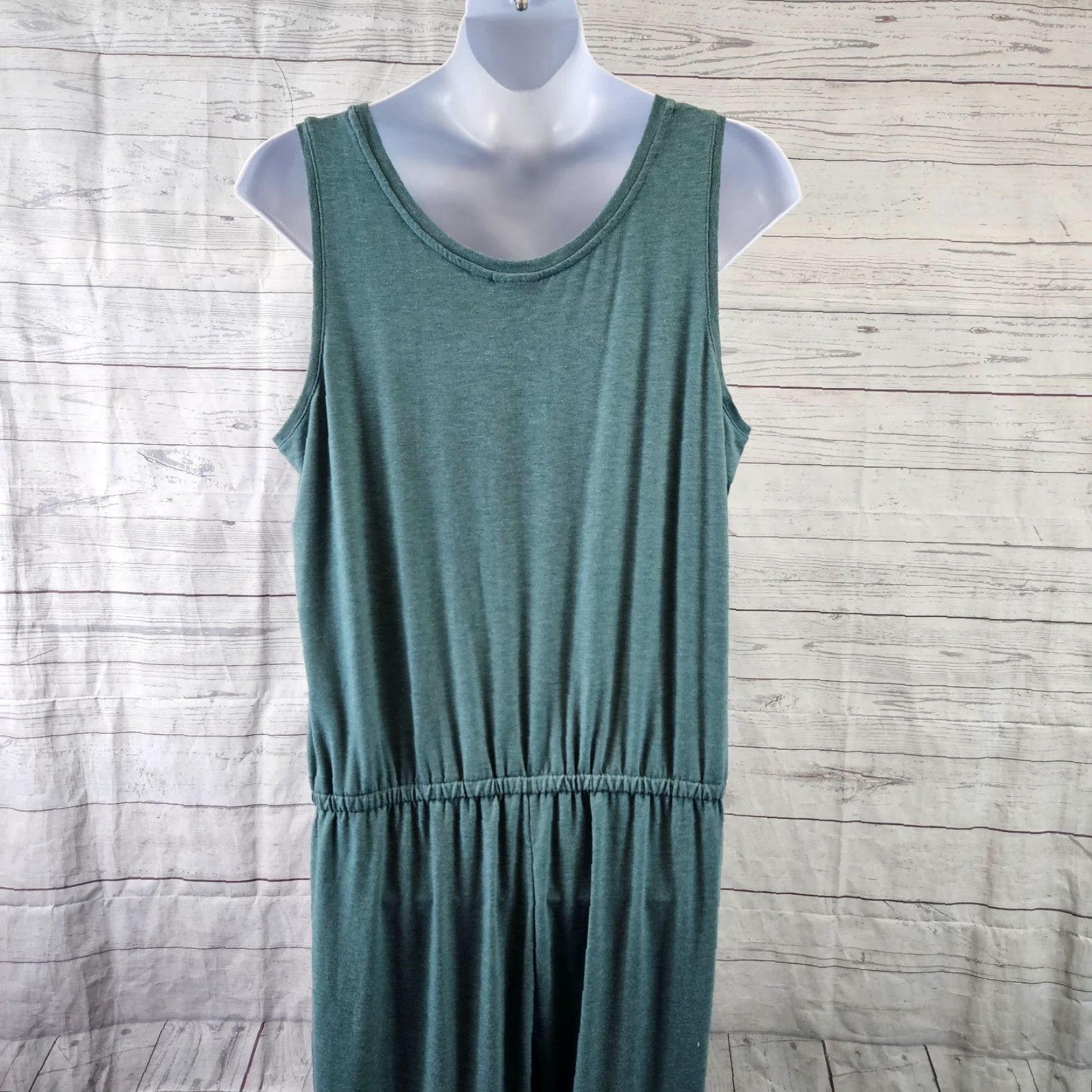 Vintage **Womens Logo Lounge Green Jumpsuit Size 2X With Pockets** User: **Logo Lounge Womens Green Jumpsuit Size 2X With Pockets** Size 40" / US 18 - 4 Thumbnail