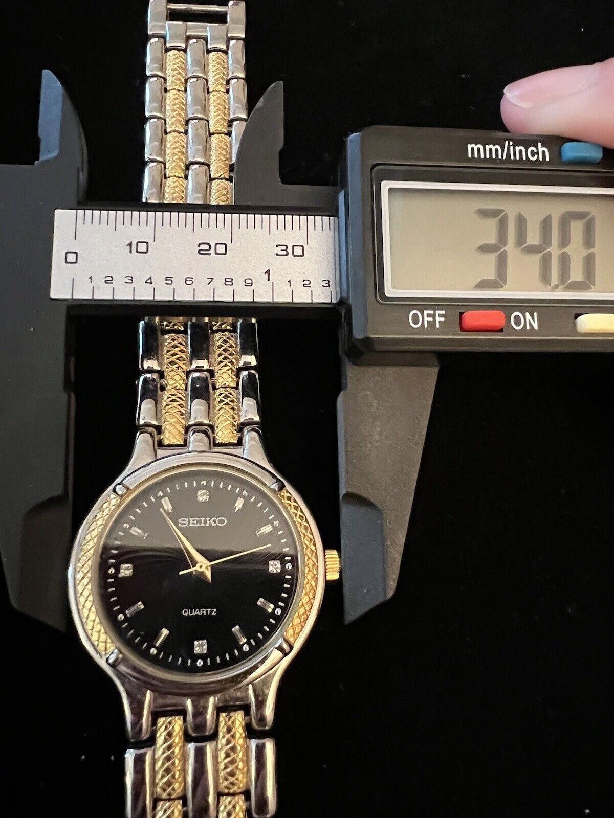 Seiko Seiko Ladies Watch 18K Electronic Gold Plated Size ONE SIZE - 2 Thumbnail