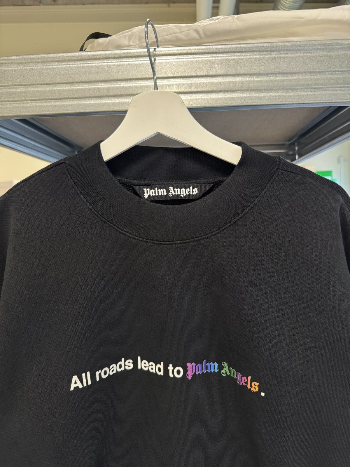 Palm Angels Palm Angels All Roads Lead To Sweatshirt NEW 750$ Size US M / EU 48-50 / 2 - 4 Thumbnail