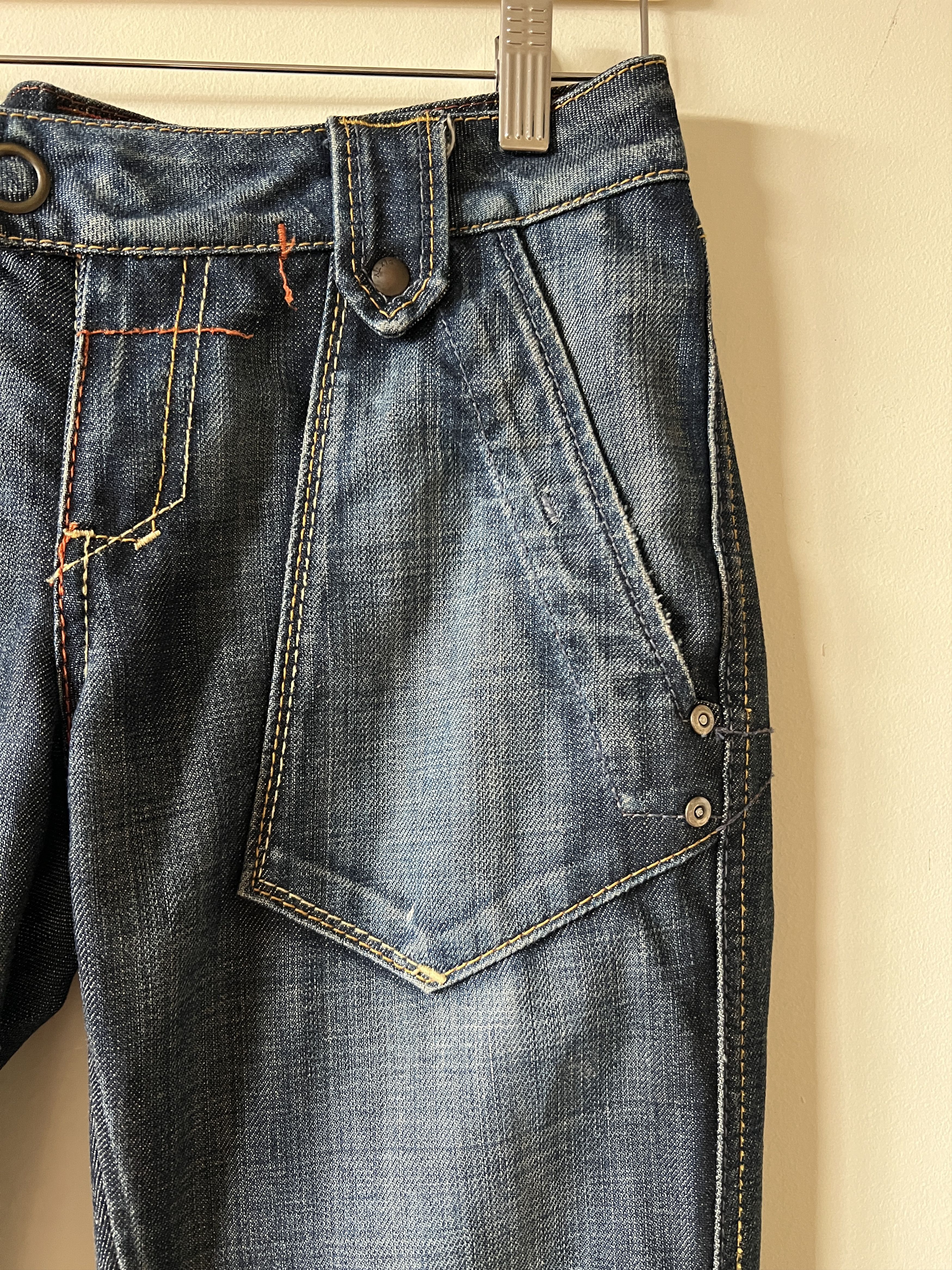 Miss Sixty Y2K Miss Sixty Women’s Low Rise Jeans Made In Italy Size 28 Size 28" / US 6 / IT 42 - 3 Thumbnail