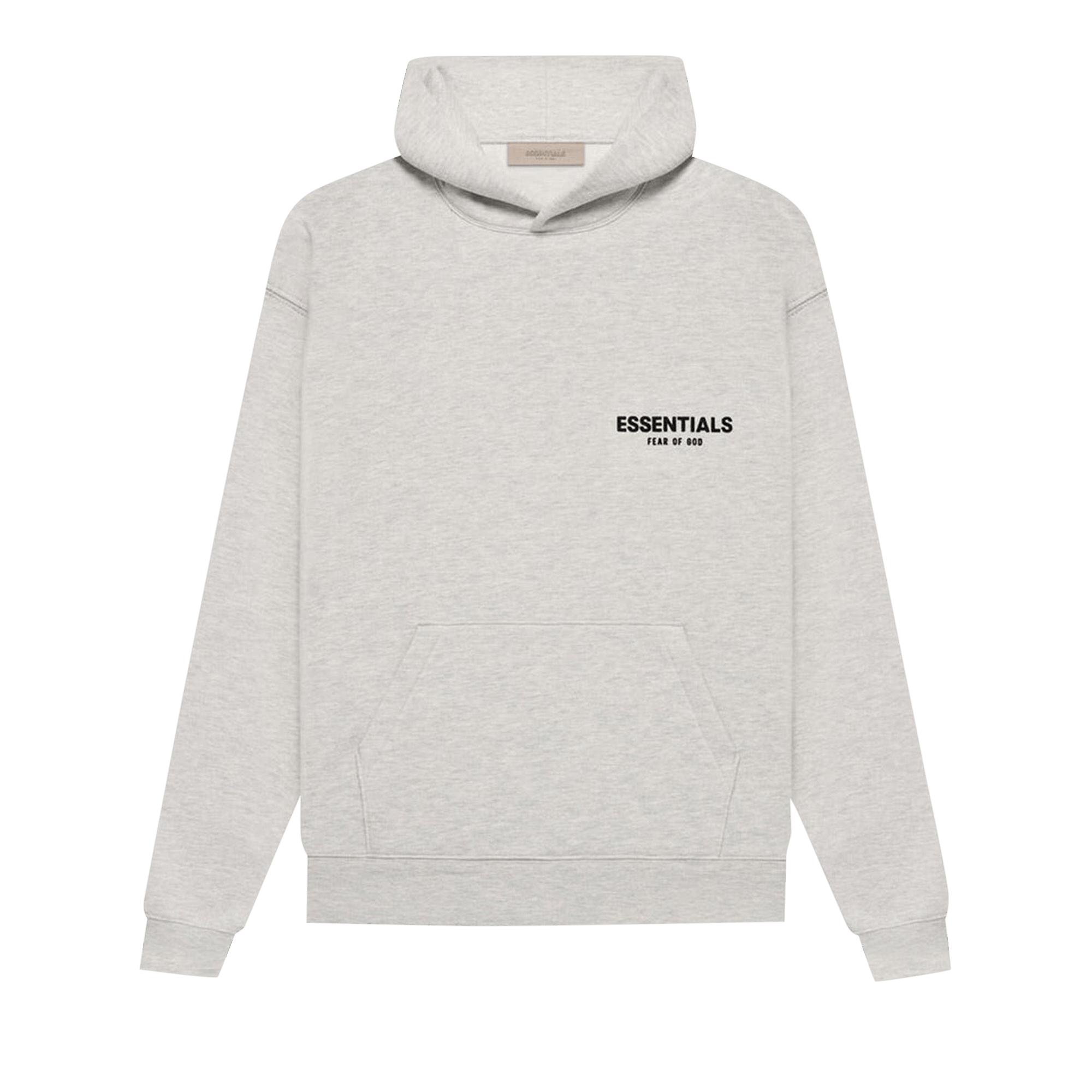 image of Essentials Hoodie Light Oatmeal in Grey, Men's (Size XS)