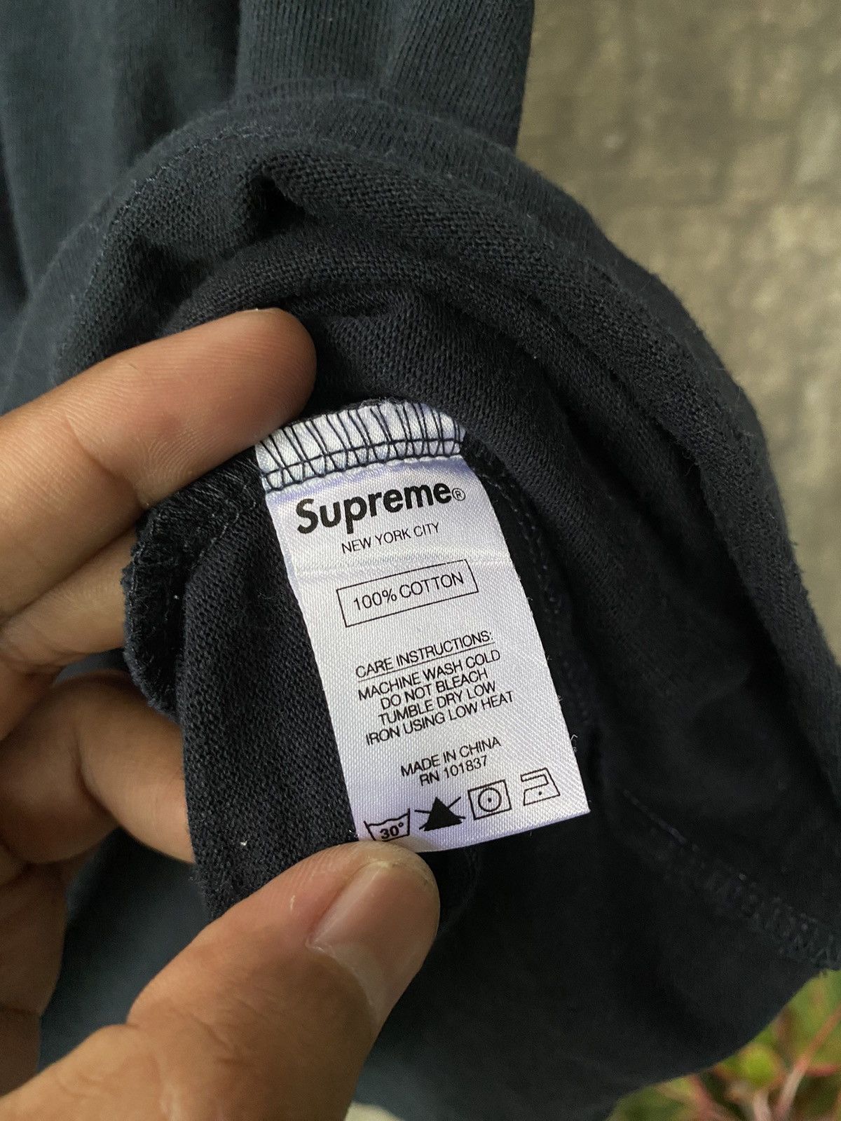 Supreme Supreme Pocket Tee FW18 Size US XL / EU 56 / 4 - 3 Thumbnail
