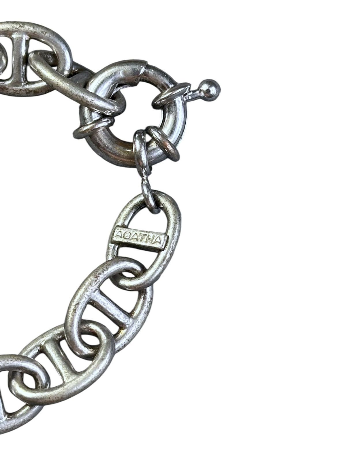 Vintage 2000s AGATHA RUSTIC METAL CHUNKY CHAIN BRACELET Size ONE SIZE - 3 Thumbnail