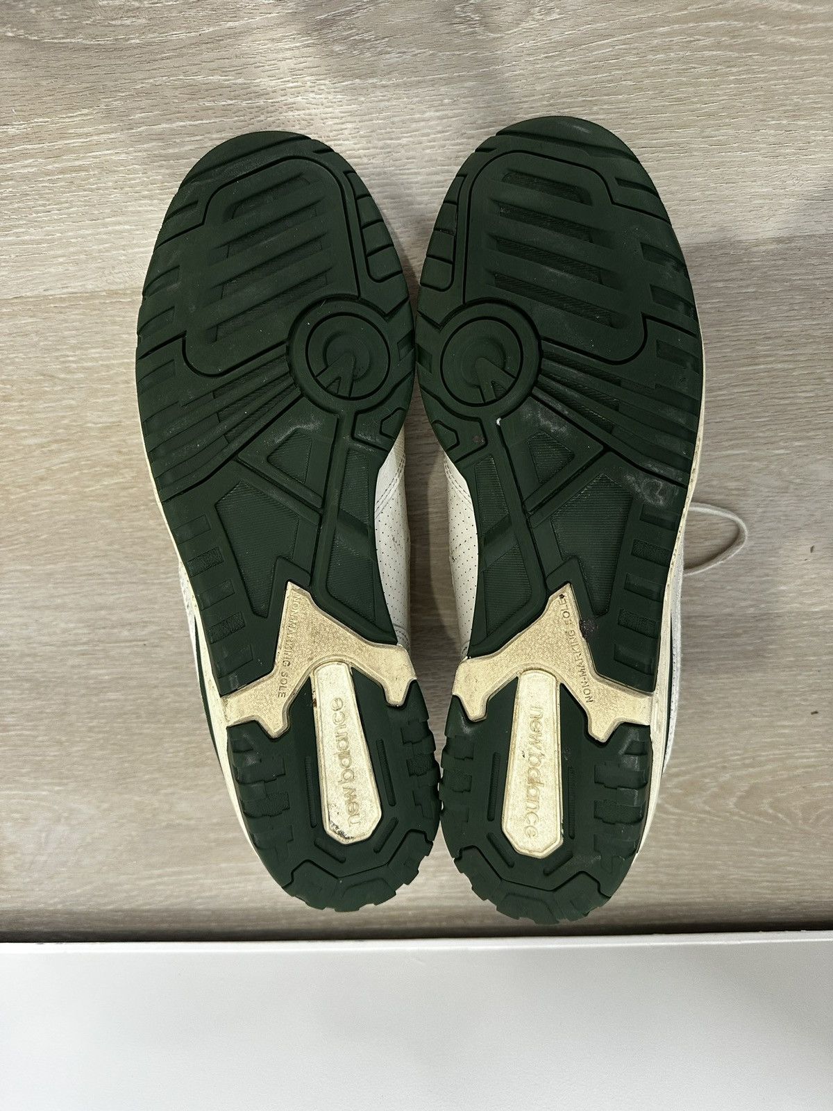 Aime Leon Dore × New Balance New Balance x ALD 550 Green White Evergreen Size US 13 / EU 46 - 5 Thumbnail