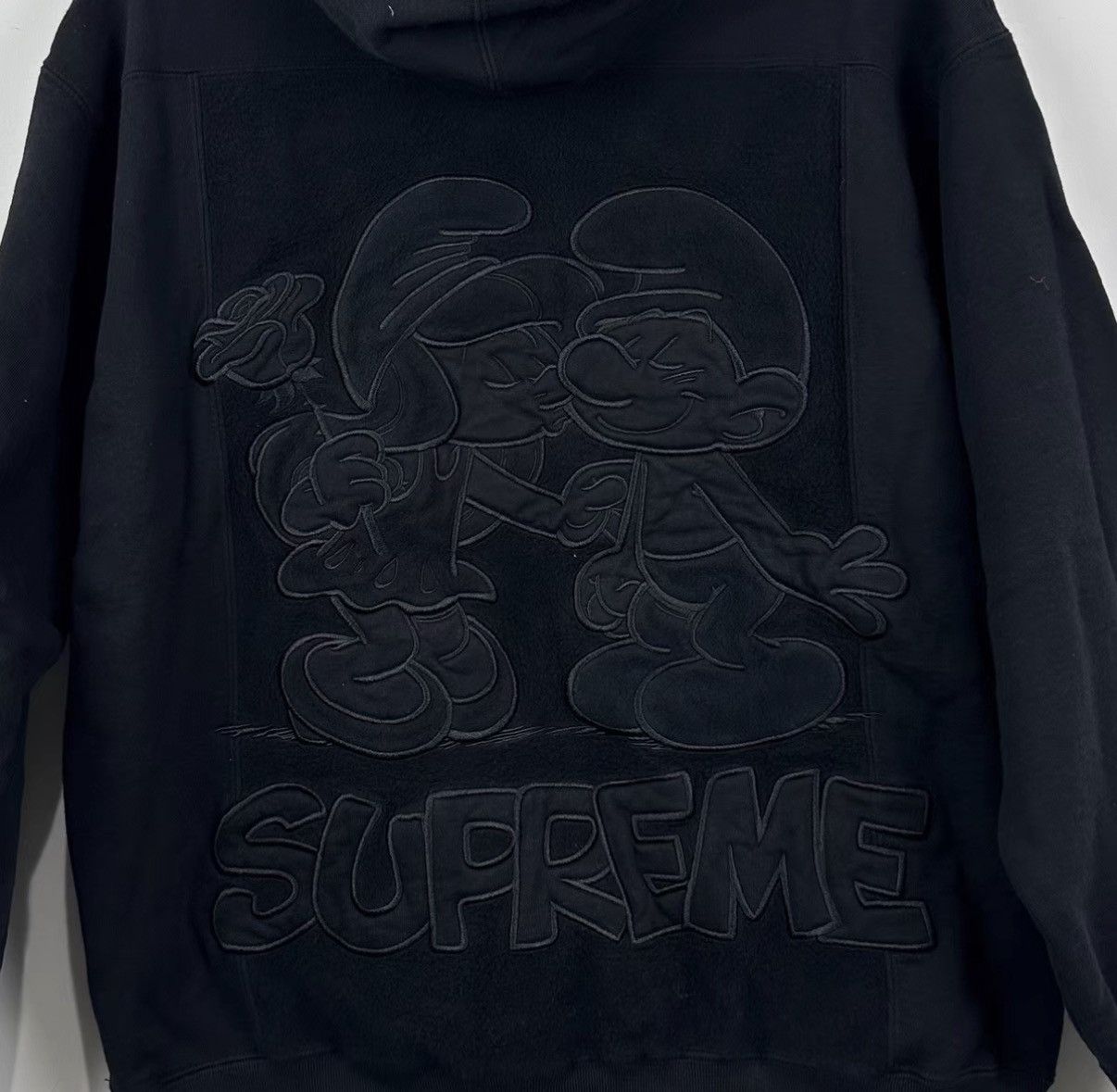 Supreme Supreme Smurf Printed Fleece Sweatshirt J42 Size US M / EU 48-50 / 2 - 3 Thumbnail