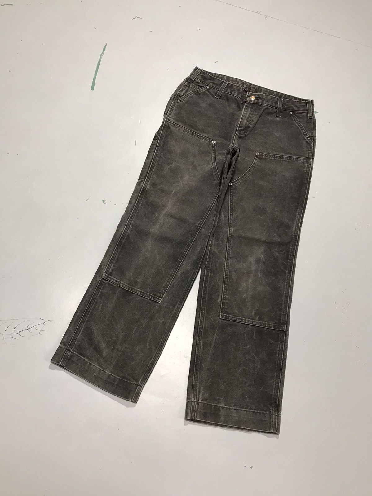 Carhartt Vintage Carhartt double knee workwear denim Size US 32 / EU 48 - 3 Thumbnail