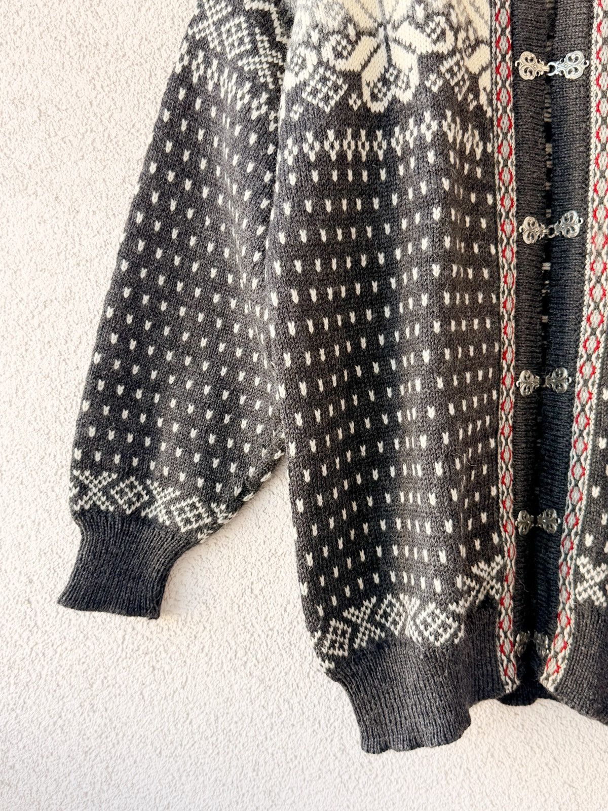 Dale Of Norway VTG 90s Men Warm Heavyweight Wool Cardigan Dale Of Norway L Size US L / EU 52-54 / 3 - 4 Thumbnail