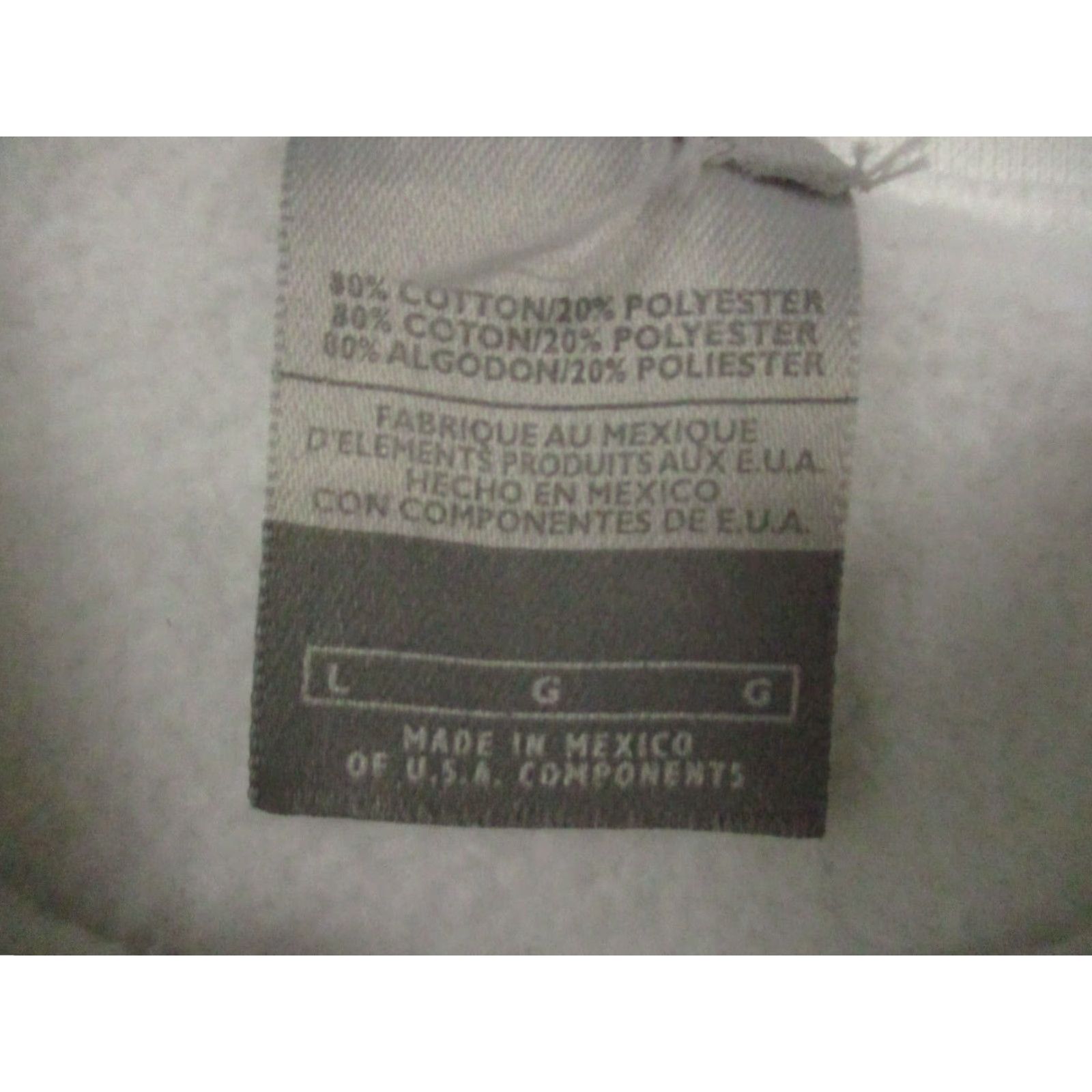 Nike VINTAGE Nike USA Flag Sweatshirt Large Adult White Long Sleeve Sweatshirt Mens 90s USA Nike Shirt Size US L / EU 52-54 / 3 - 3 Thumbnail