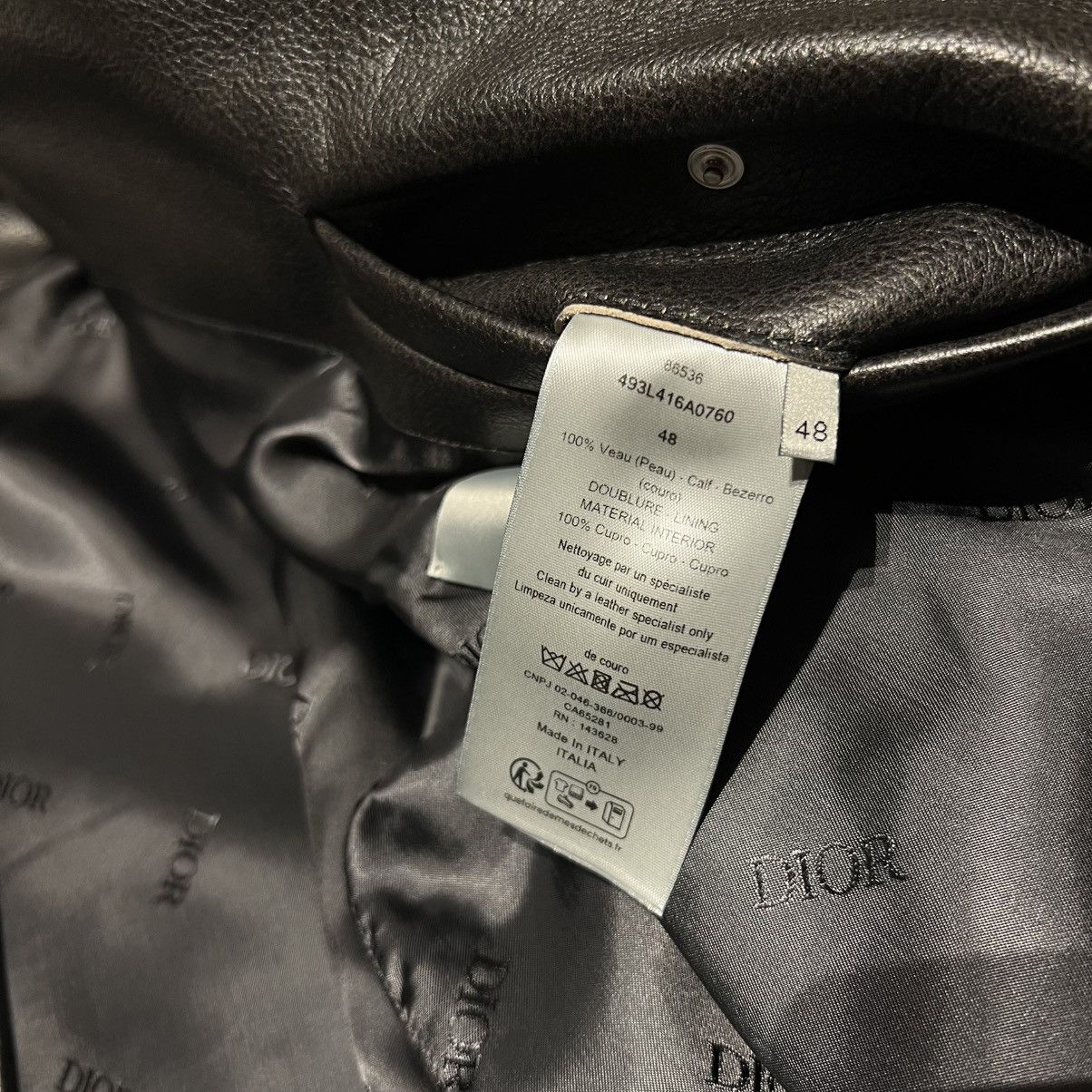Dior Dior Leather Jacket Size US L / EU 52-54 / 3 - 5 Thumbnail