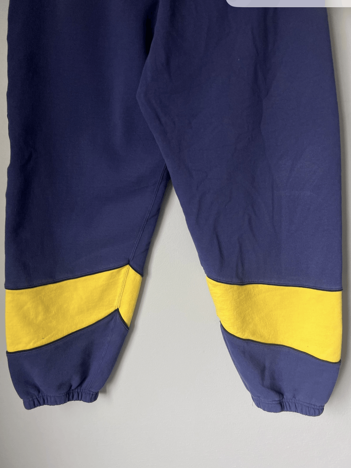 Supreme Supreme Panel Sweatpants in Washed Navy Purple Size US 34 / EU 50 - 7 Thumbnail