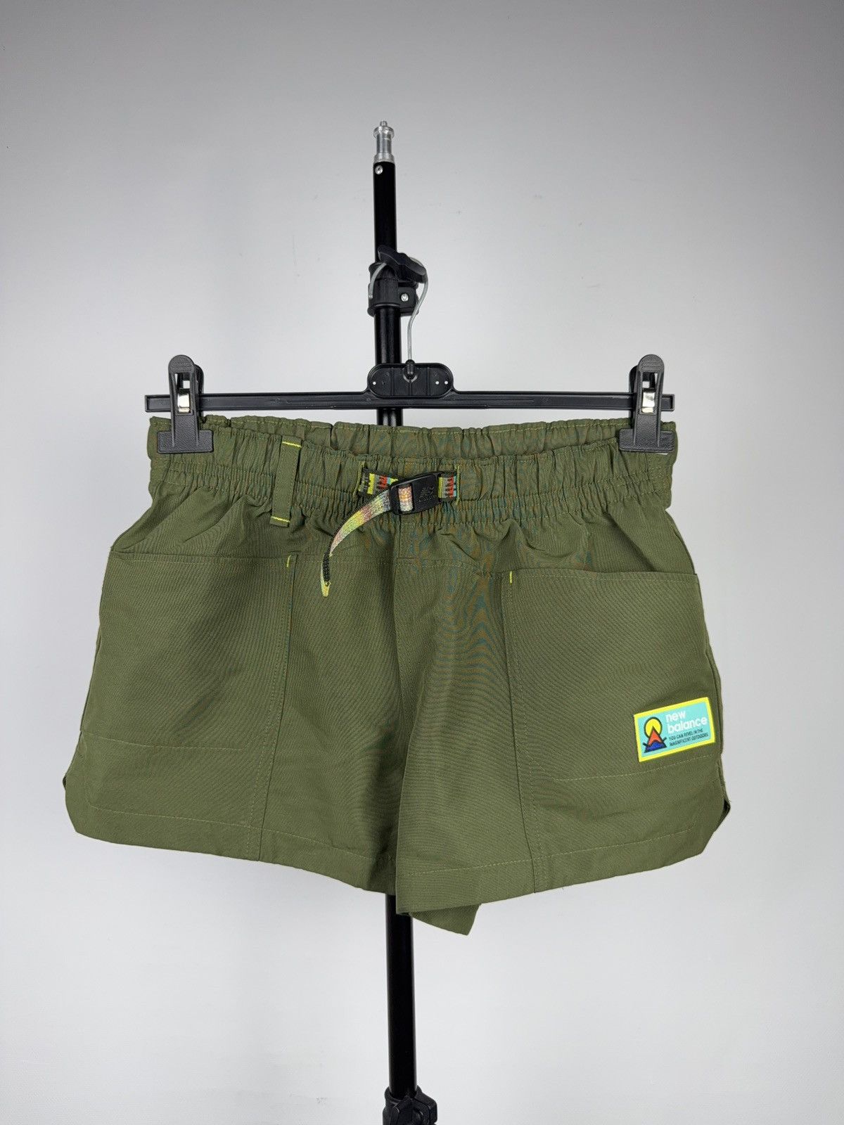 New Balance Outdoor New Balance All Terrain Trail Shorts Olive Green XS Size 26" / US 2 / IT 38 - 1 Thumbnail