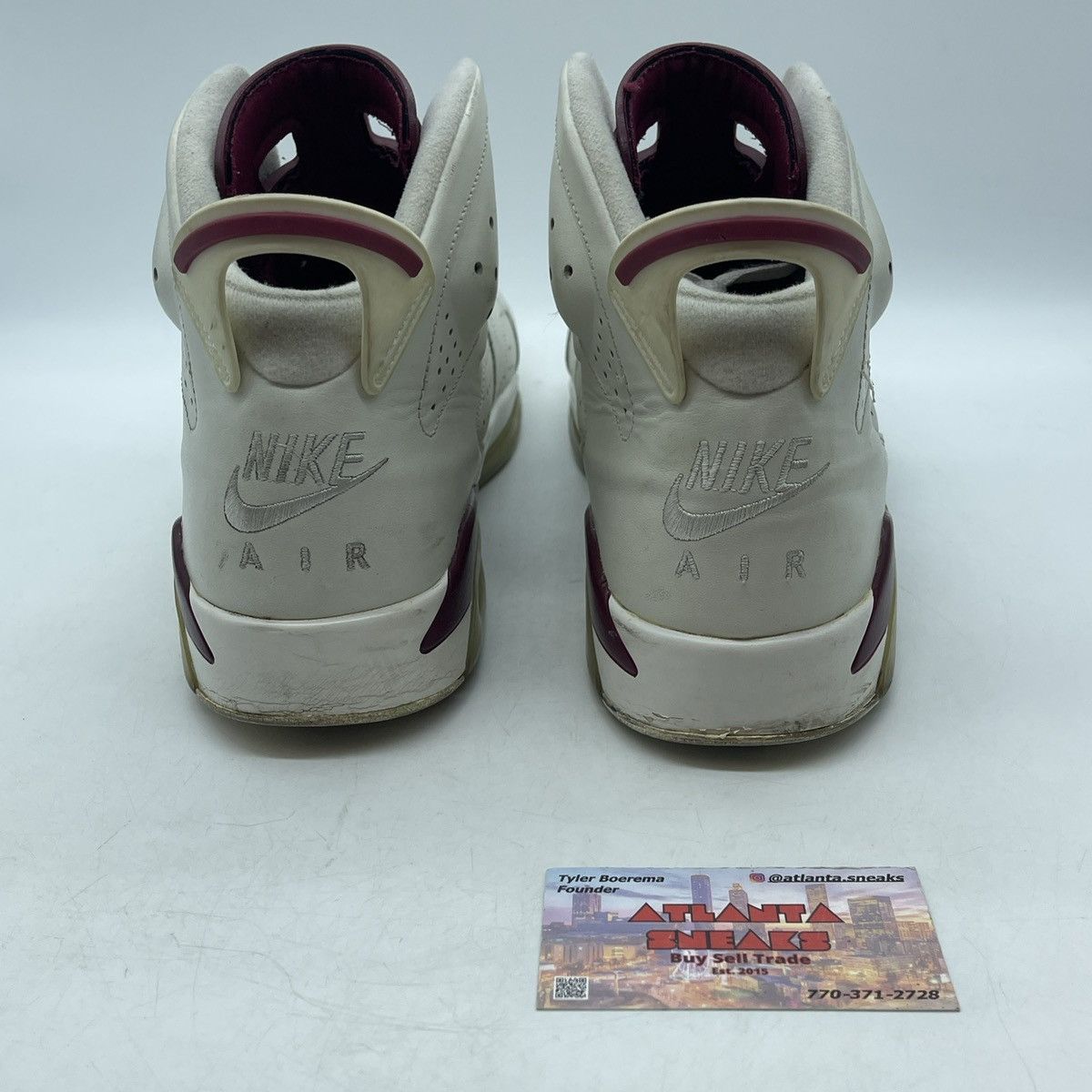 Jordan Brand Air Jordan 6 maroon Size US 11 / EU 44 - 3 Thumbnail