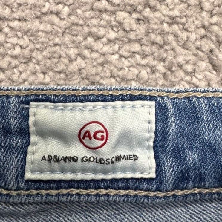 Denime VINTAGE not included; AG Adriano Goldschmied Legging Ankle Jeans Womens 26R Denim Skinny 5-Pocket Blue Medium Gilded City Streetwear Mens/Womens Size 26" / US 2 / IT 38 - 6 Thumbnail