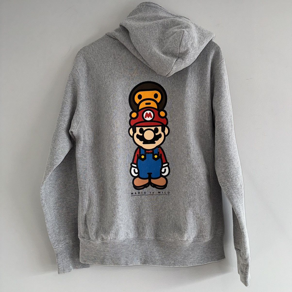 Bape × Champion BAPE × CHAMPION reverse weave sweatshirt a