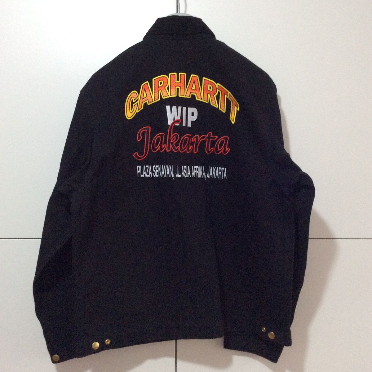 Carhartt Wip Detroit Jacket Carhartt Wip open Store Jakarta XL black new Size US XL / EU 56 / 4 - 11 Thumbnail