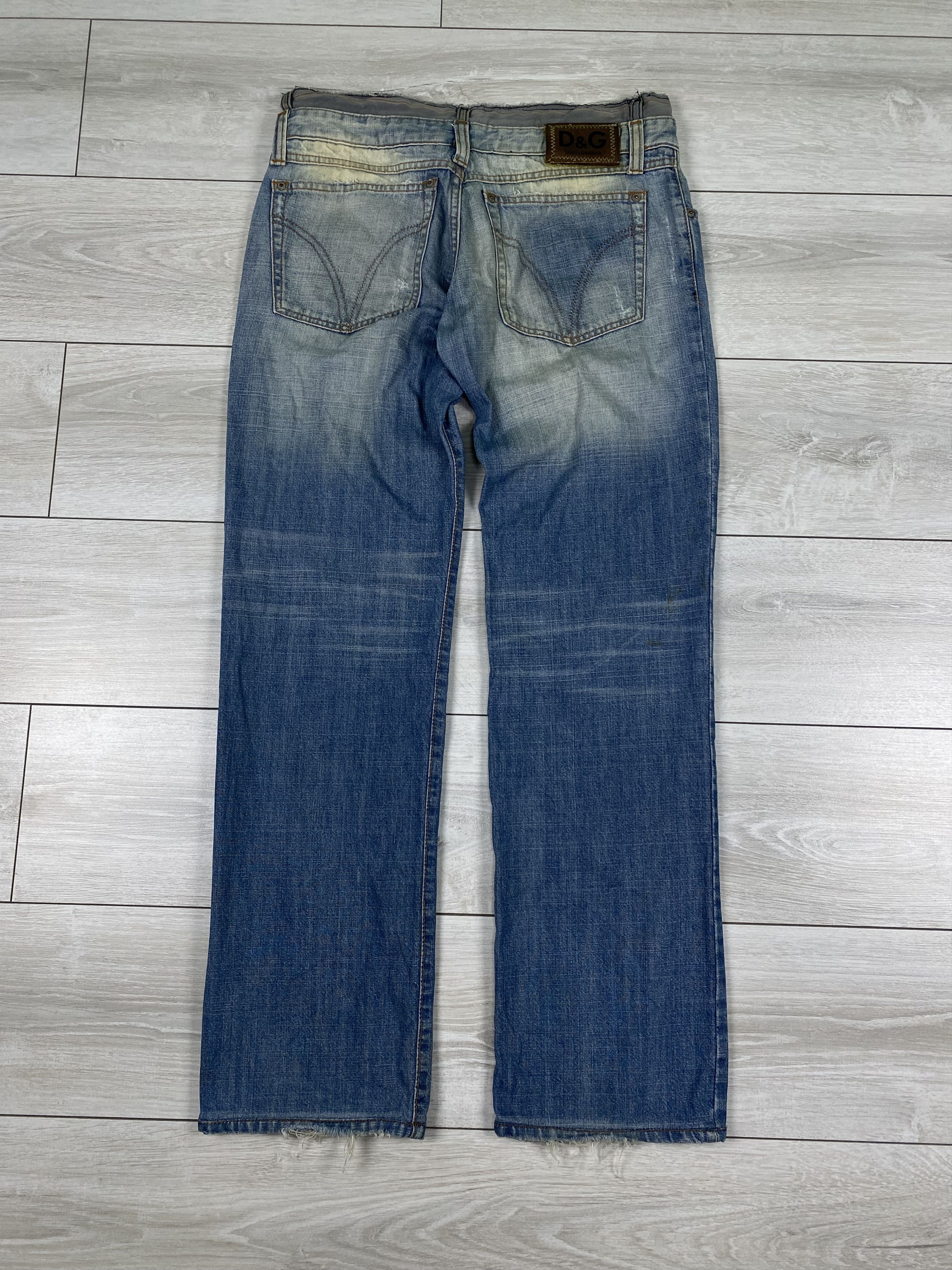 Dolce & Gabbana Vintage Dolce & Gabbana distressed jeans size 32 Size US 32 / EU 48 - 1 Thumbnail