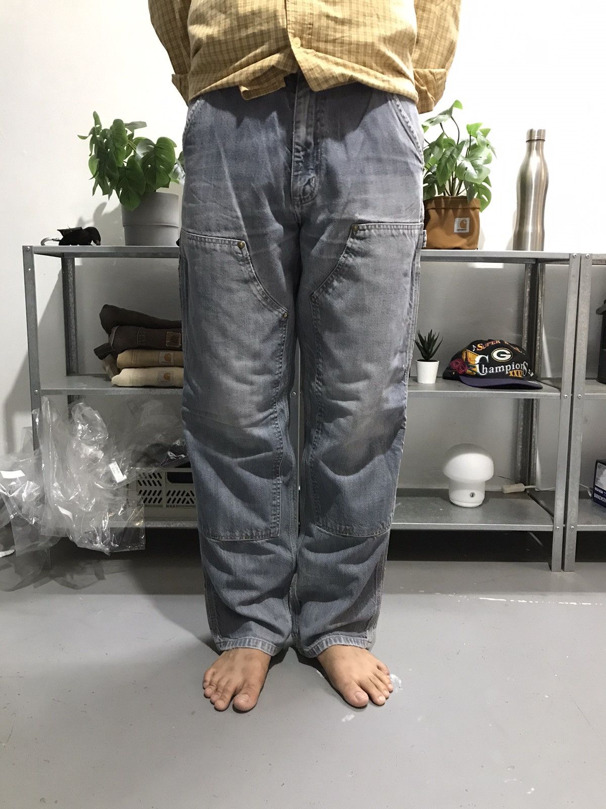 Carhartt × Vintage Vintage Carhartt double knee carpenter denim Size US 30 / EU 46 - 1 Thumbnail
