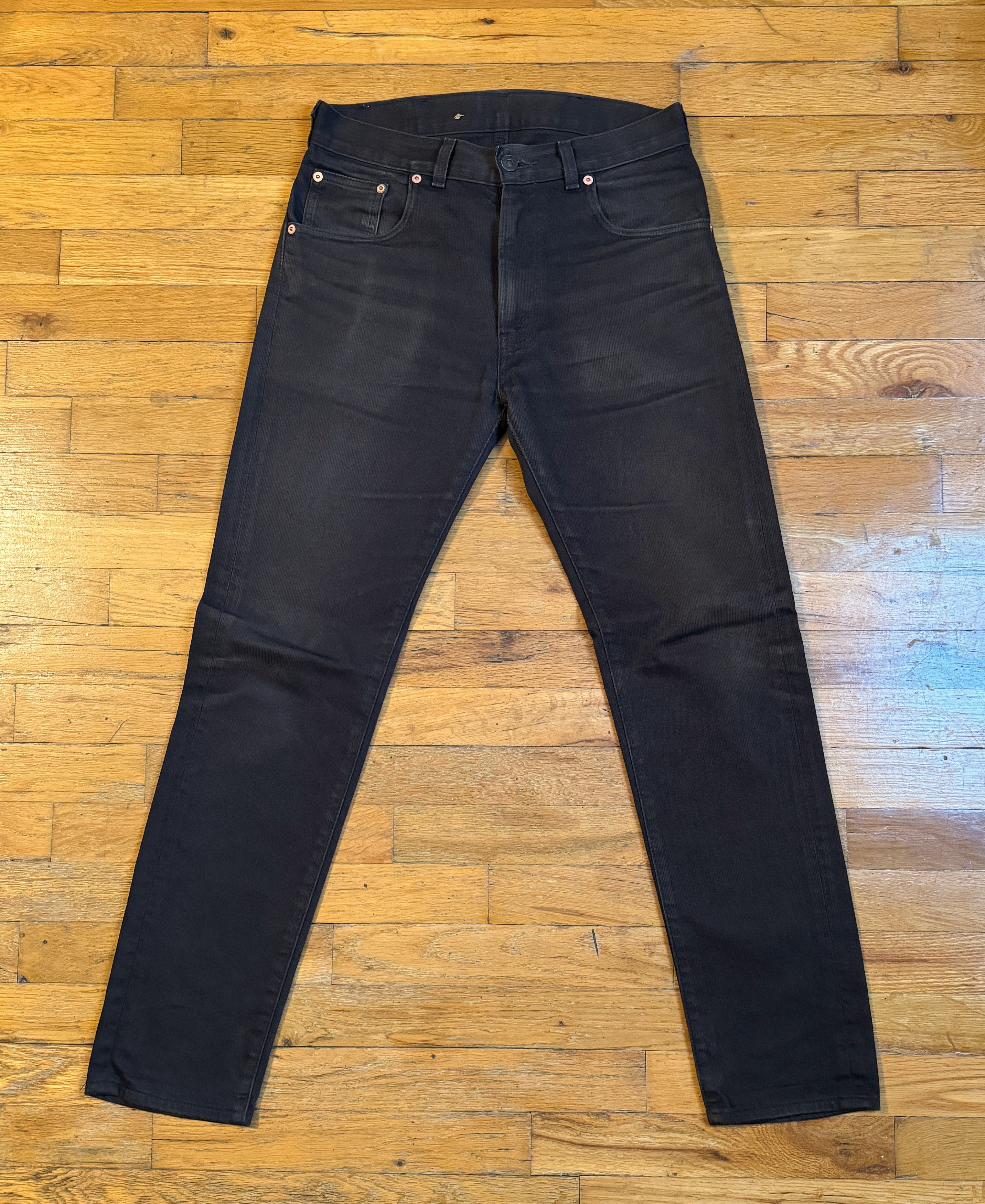 image of Levis Vintage Clothing Lvc Bedford Cord Pants / Jeans in Black, Men's (Size 29)