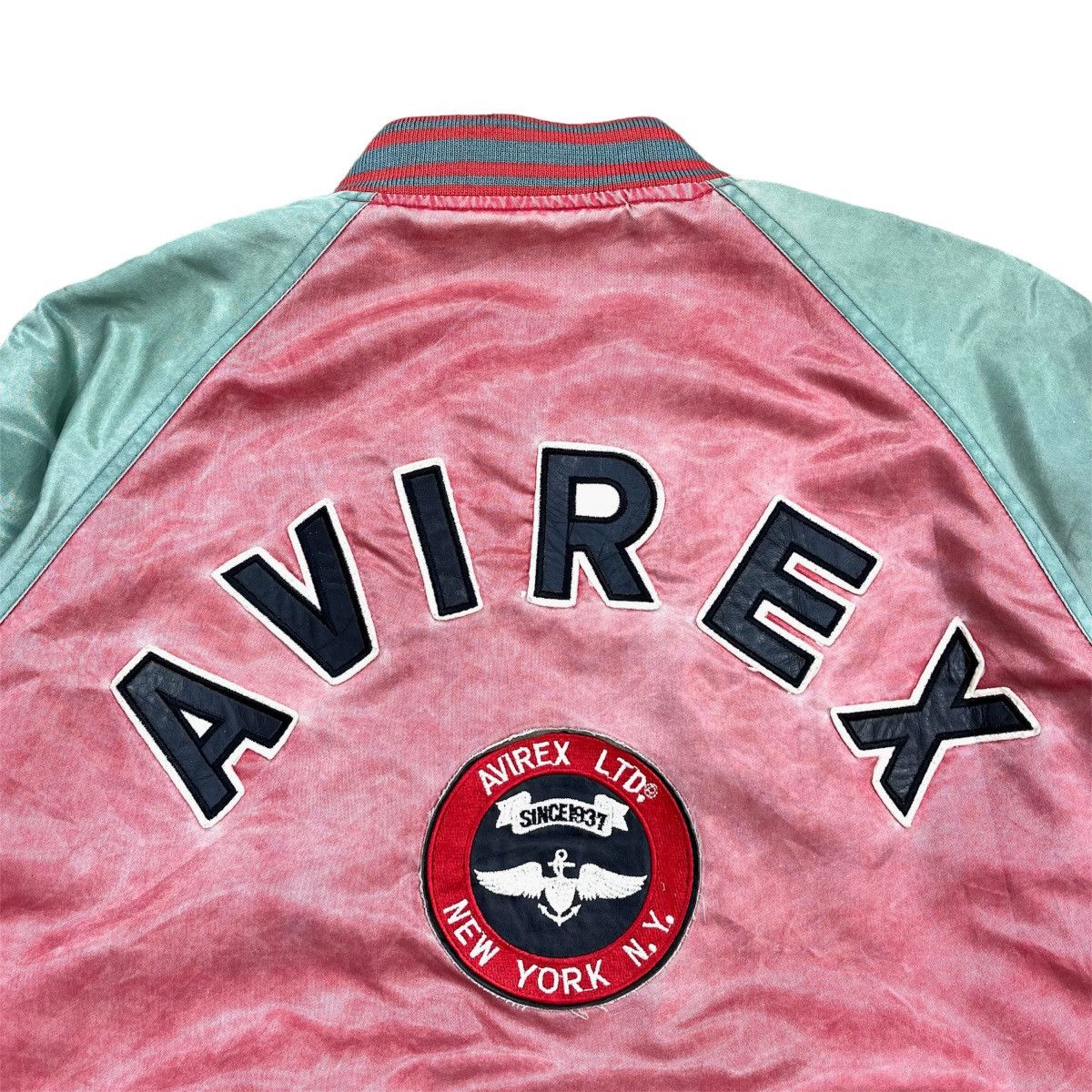 Vintage Avirex USA Big Logo Ma1 Bomber Flight Jacket