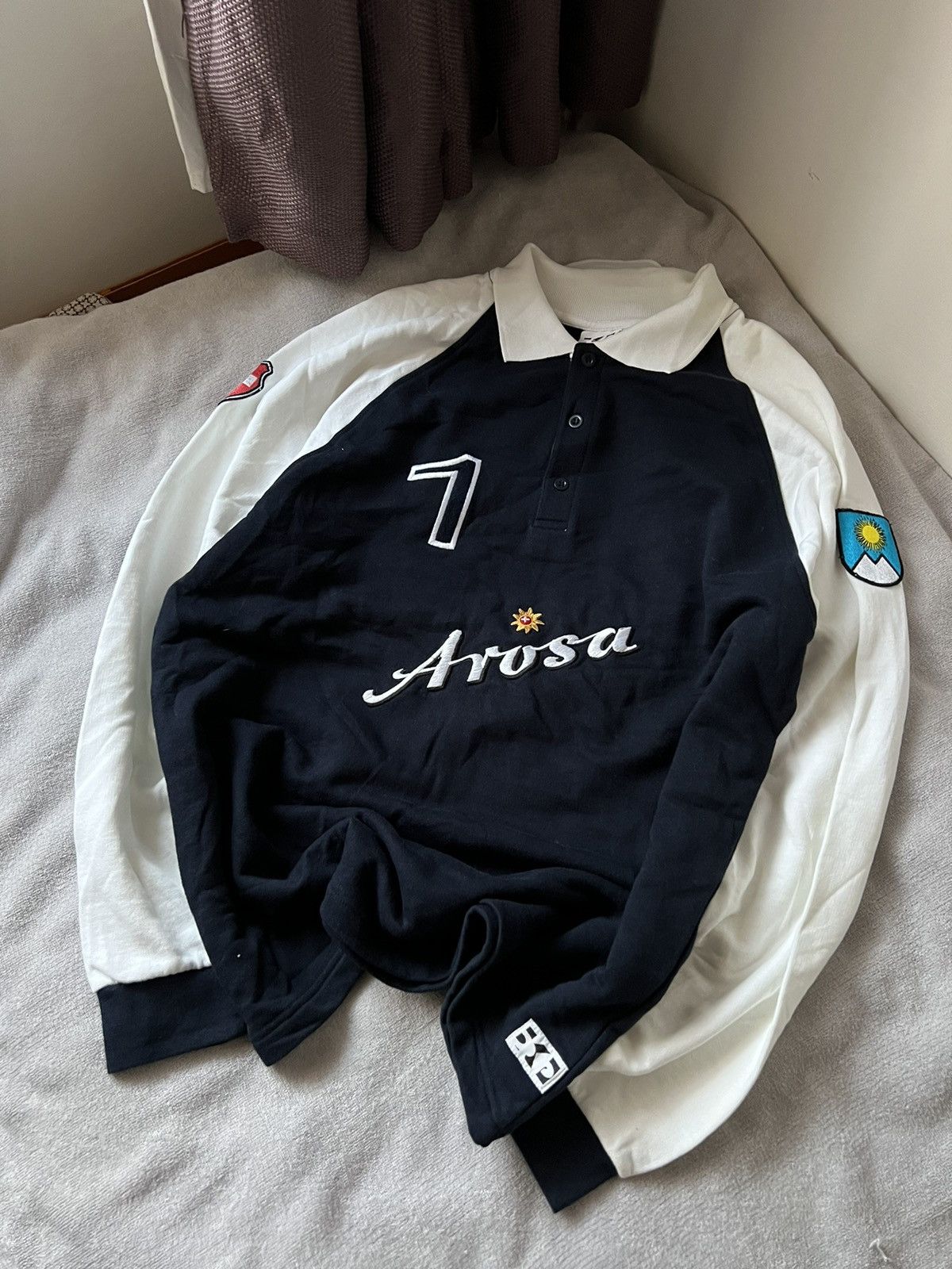 Polo Ralph Lauren × Vintage Vintage polo Ralph Lauren style rugby long sleeve number 90s Size US XL / EU 56 / 4 - 2 Thumbnail