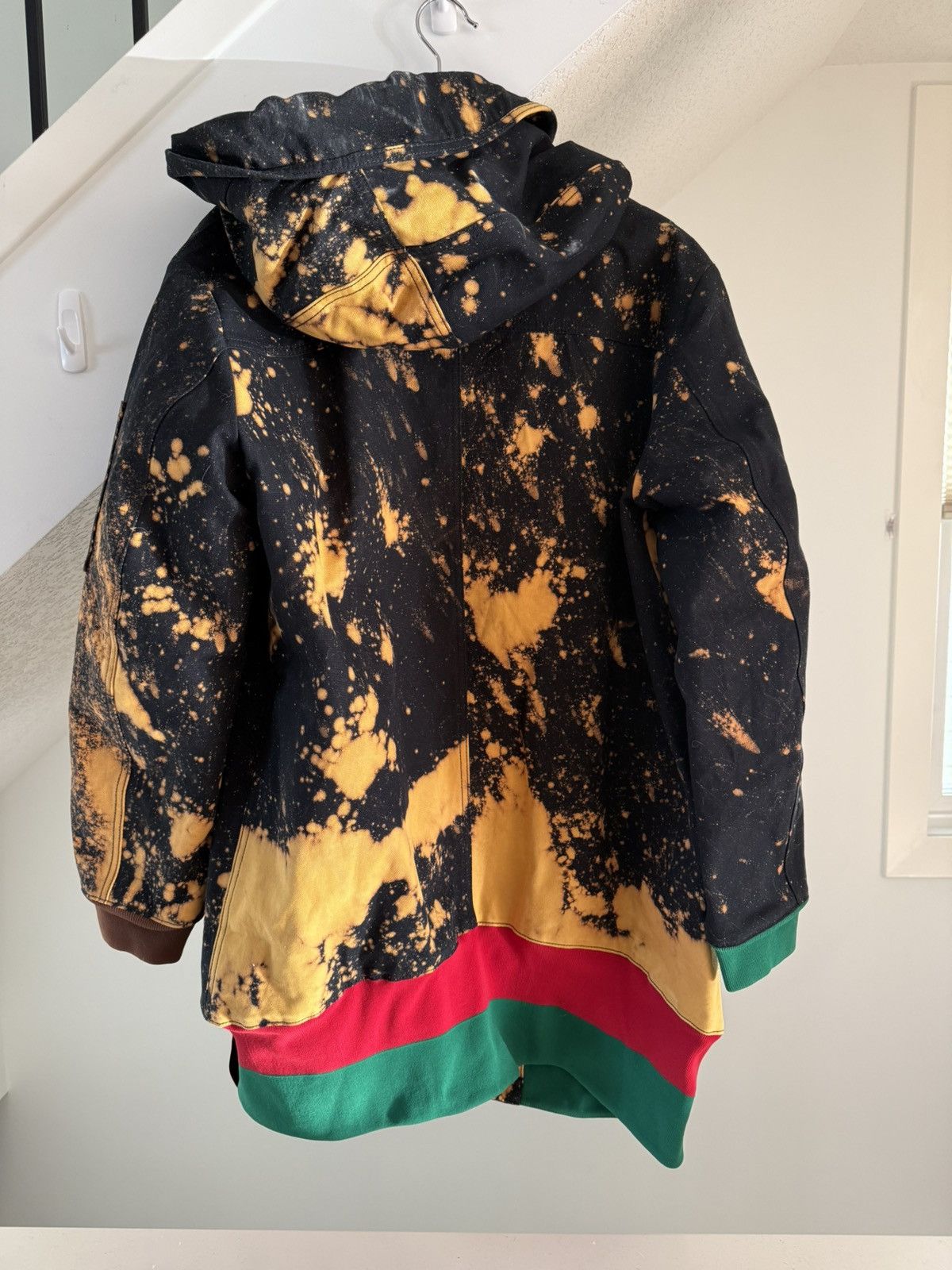 Raf Simons × Sterling Ruby S.R. Studio Sterling Ruby Bleached Workwear Parka Size US M / EU 48-50 / 2 - 2 Thumbnail