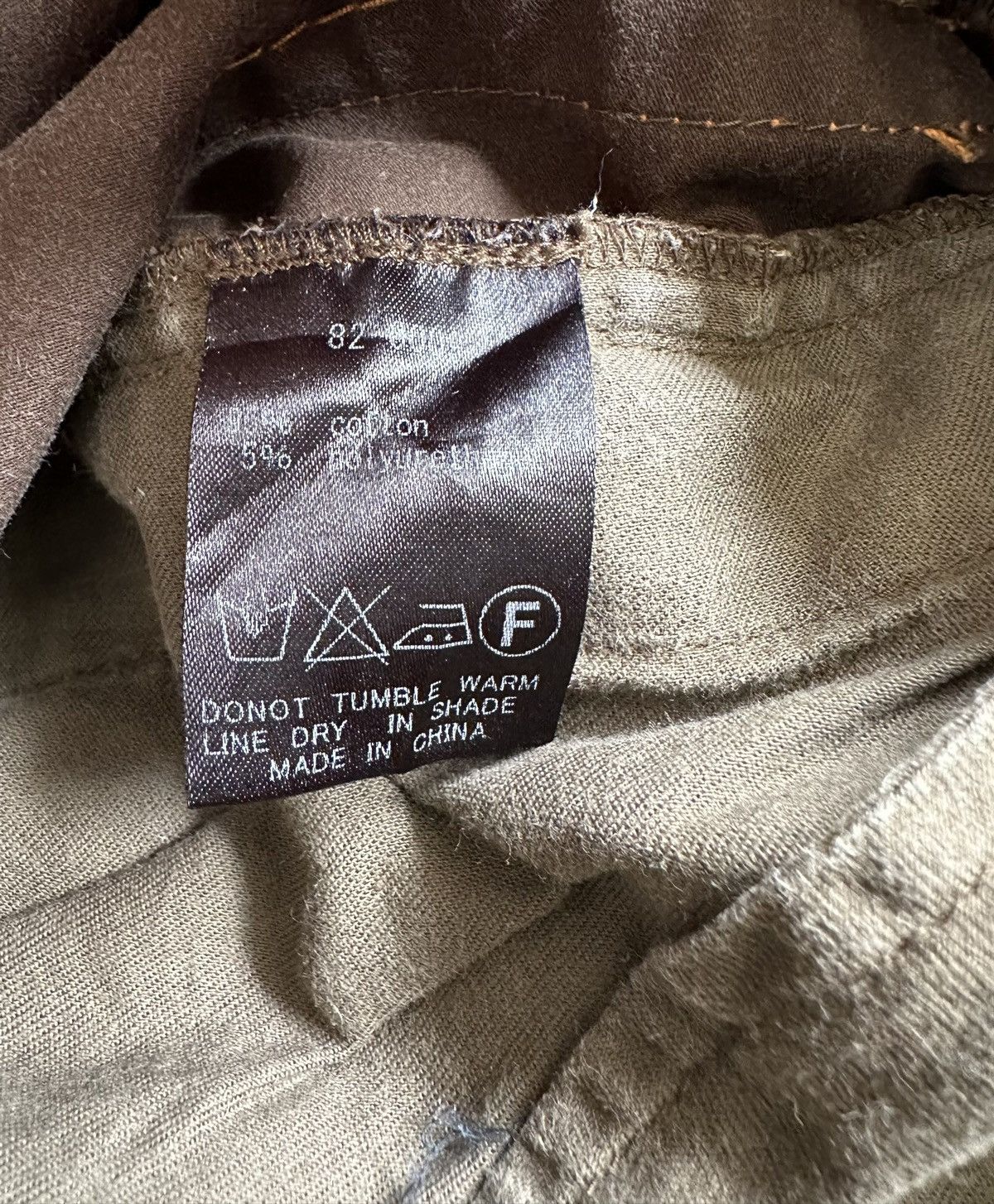 Obelisk 00's Le.Synchronicity paneled rustic tribe denim Size US 30 / EU 46 - 19 Thumbnail