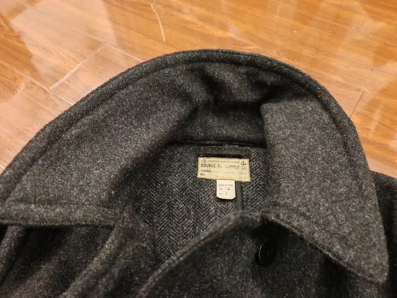 RRL Ralph Lauren RRL Ralph Lauren Coarse wool double breasted navy coat Size US M / EU 48-50 / 2 - 8 Thumbnail