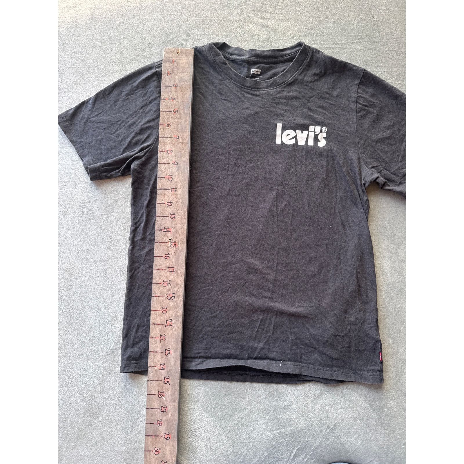 Levi's Levi’s Men’s Graphic Tee | Size Small | Swirl Checker Logo Size US S / EU 44-46 / 1 - 2 Thumbnail