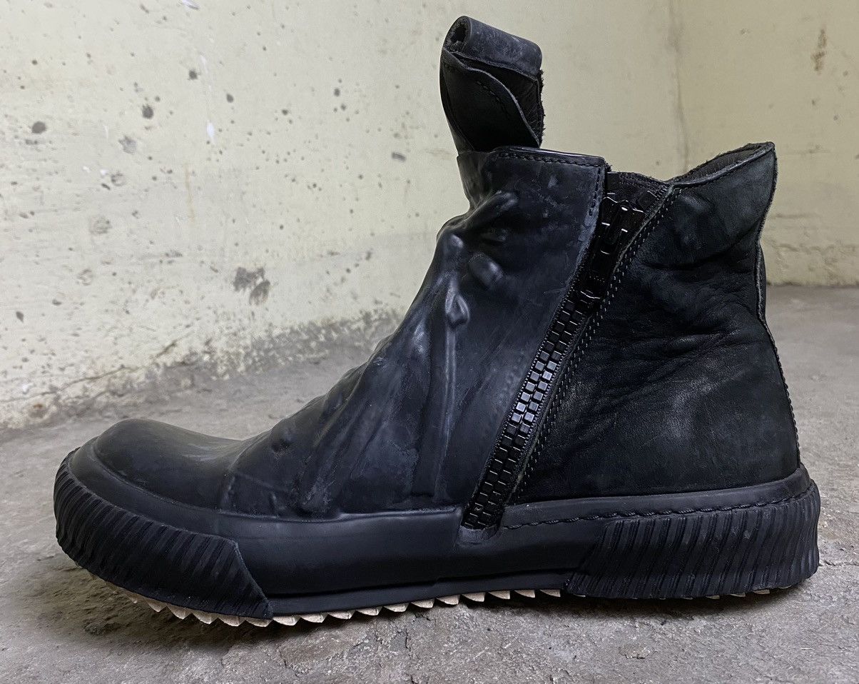 both Paris BOTH Rubber High Top Trainers Size US 6.5 / EU 39-40 - 4 Thumbnail