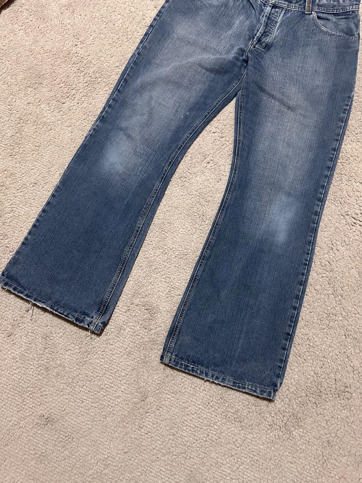 Diesel Vintage Diesel Jeans Mens 40 Blue Denim Pants Straight Y2K Size US 40 / EU 56 - 6 Thumbnail