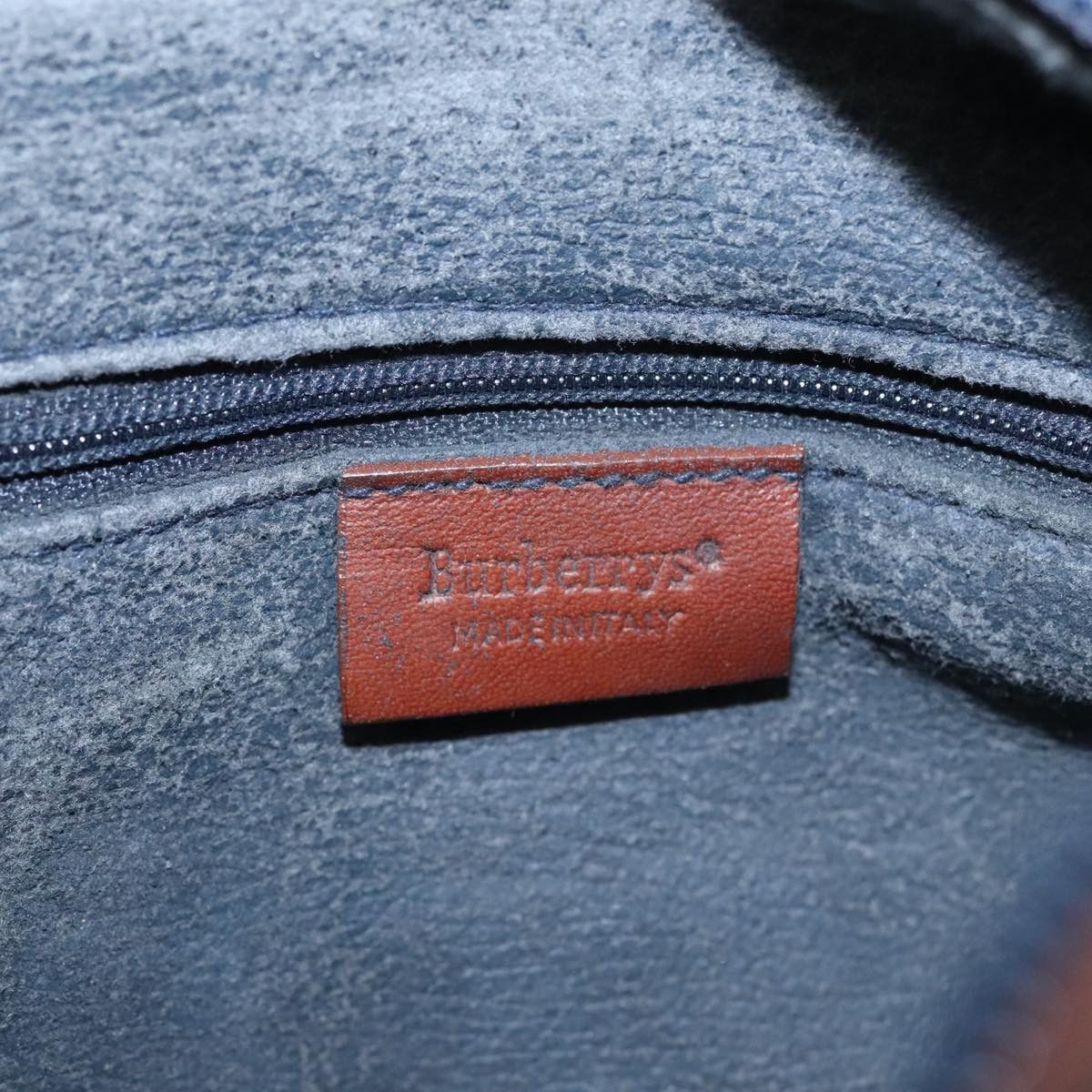 Burberry Burberry Shoulder Bag Suede Navy Size ONE SIZE - 16 Thumbnail