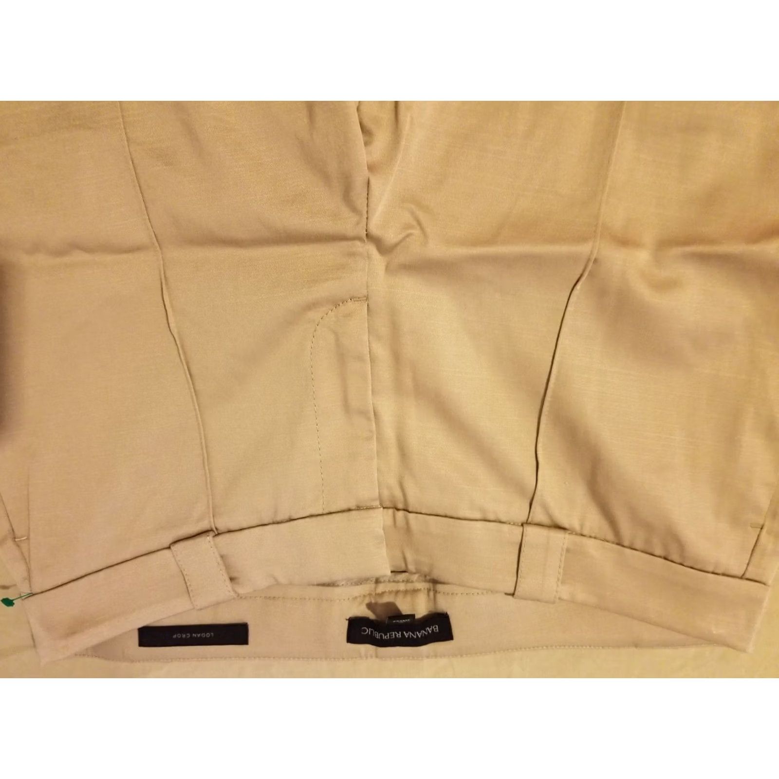 Banana Republic Womens Banana Republic Dress Pants 4 Khaki Beige Slack Trouser Slacks Pants Dress Beige Womens 4 Banana Republic Size 27" / US 4 / IT 40 - 4 Thumbnail