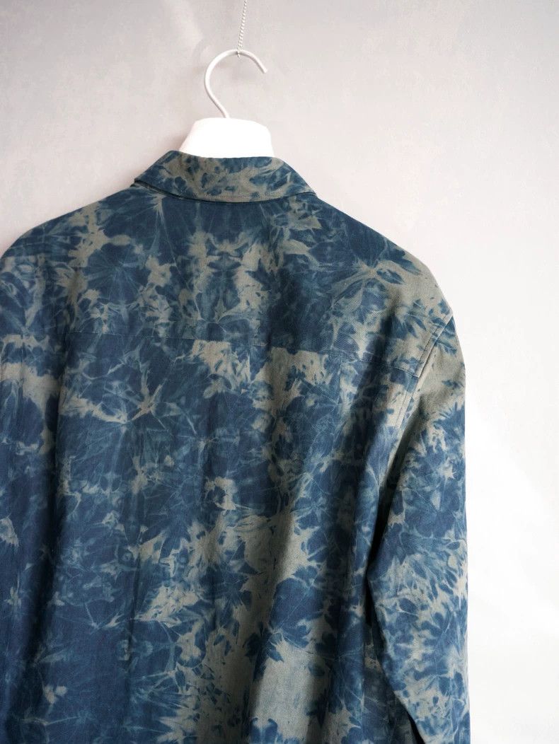 Yohji Yamamoto Yohji Yamamoto23 AW Flake Inked Triple Neck Shirt 2503-Next Size US M / EU 48-50 / 2 - 3 Thumbnail