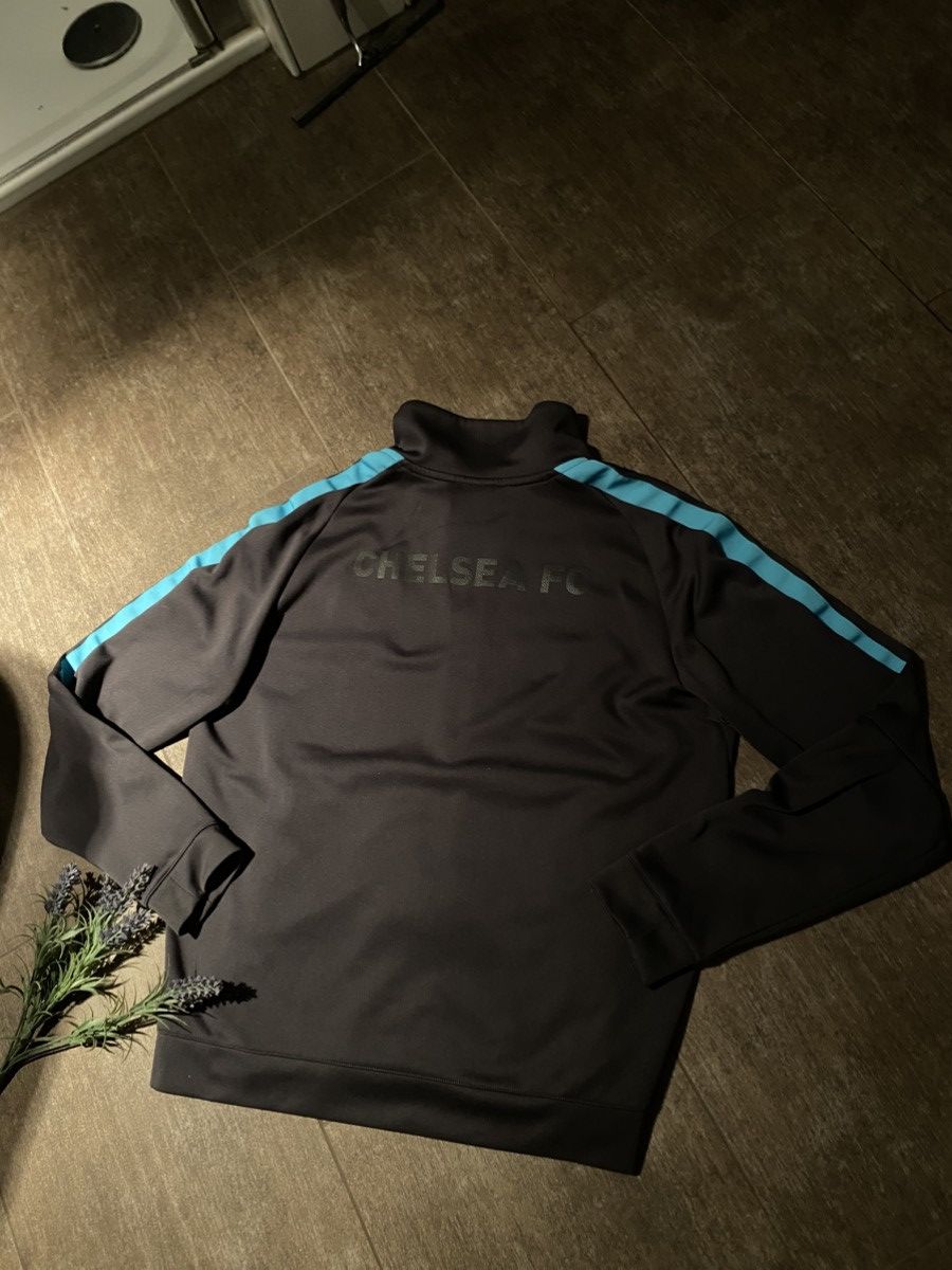 Nike Grey Chelsea Fc Jacket from 2017 | Size M | New Size US M / EU 48-50 / 2 - 13 Thumbnail