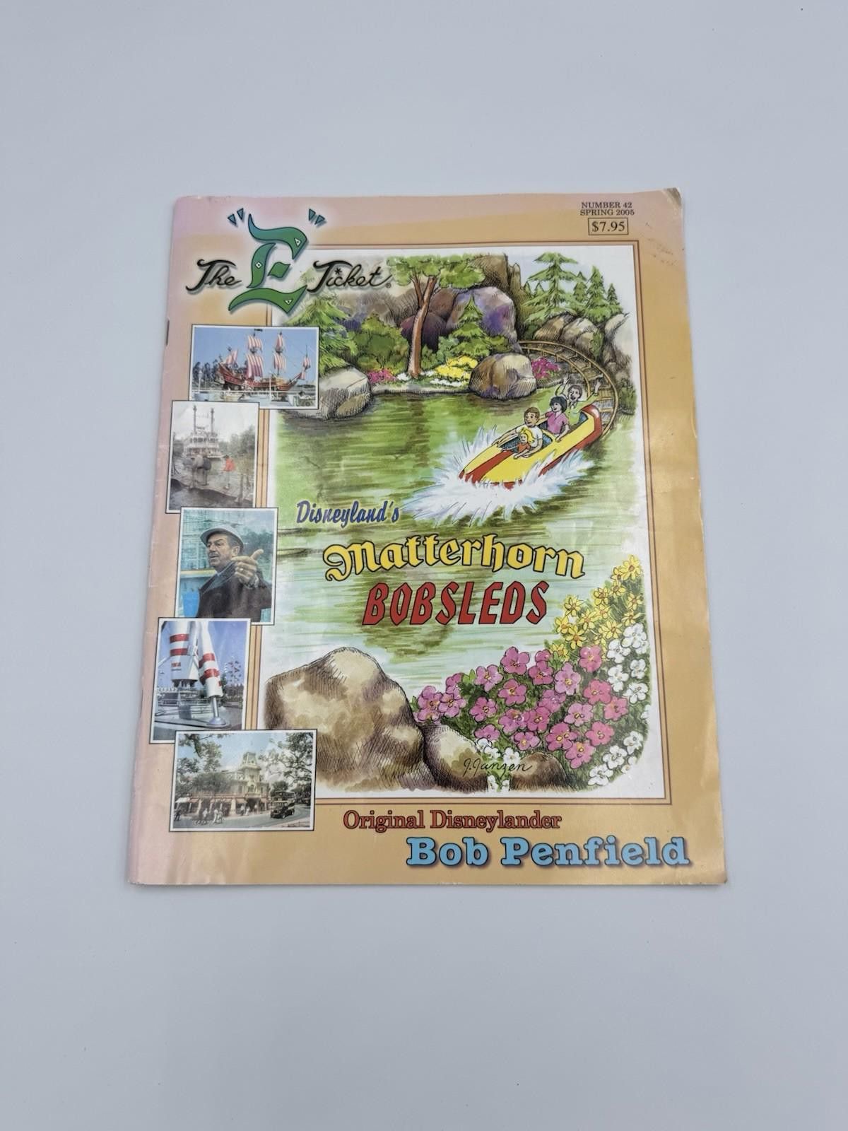 Designer LOT of 6 E-Ticket Magazines - various 2002-2006 Disneyland Size ONE SIZE - 6 Thumbnail