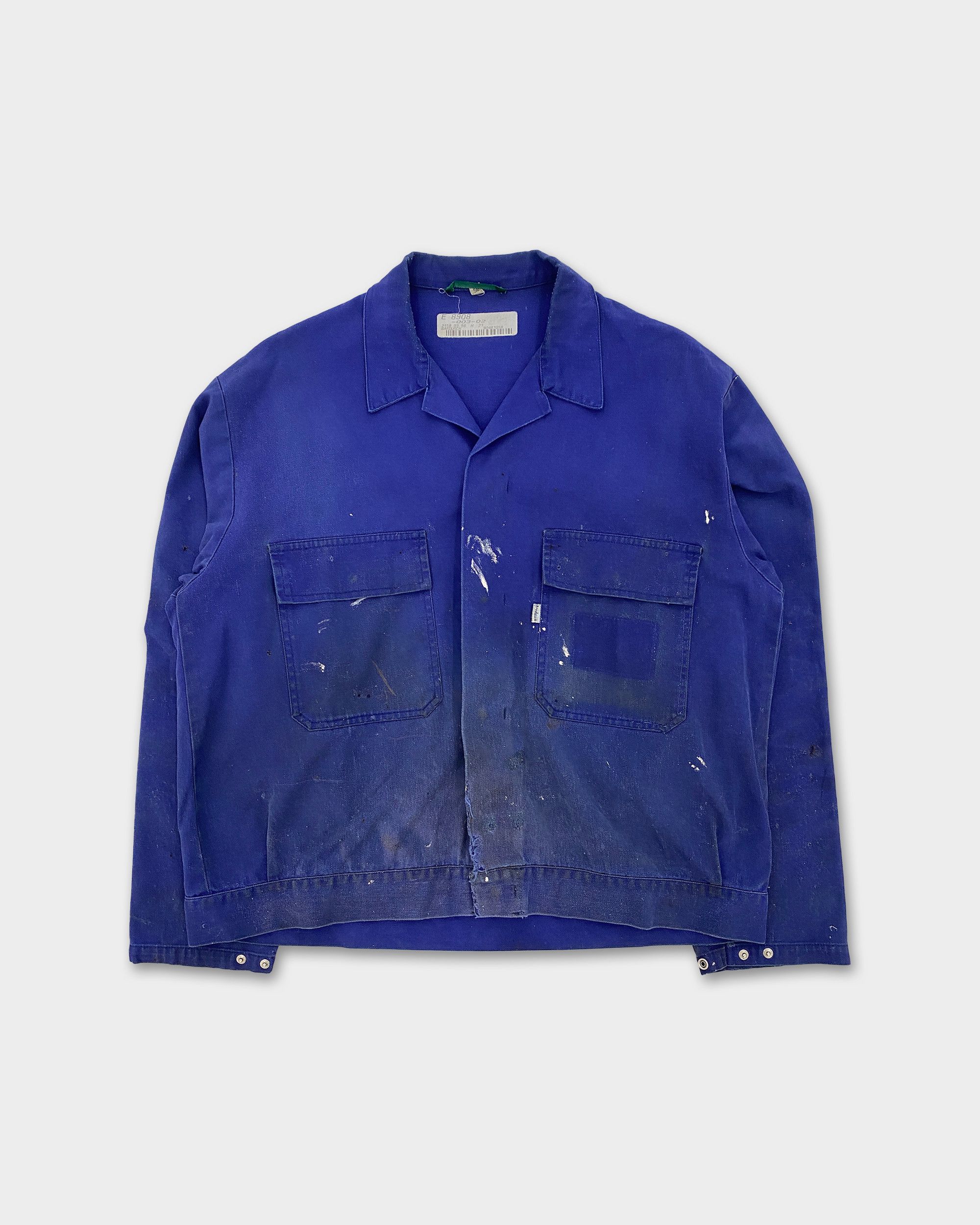 Vintage 1990s 2 Chest Pocket Work Jacket Size US XL / EU 56 / 4 - 1 Thumbnail