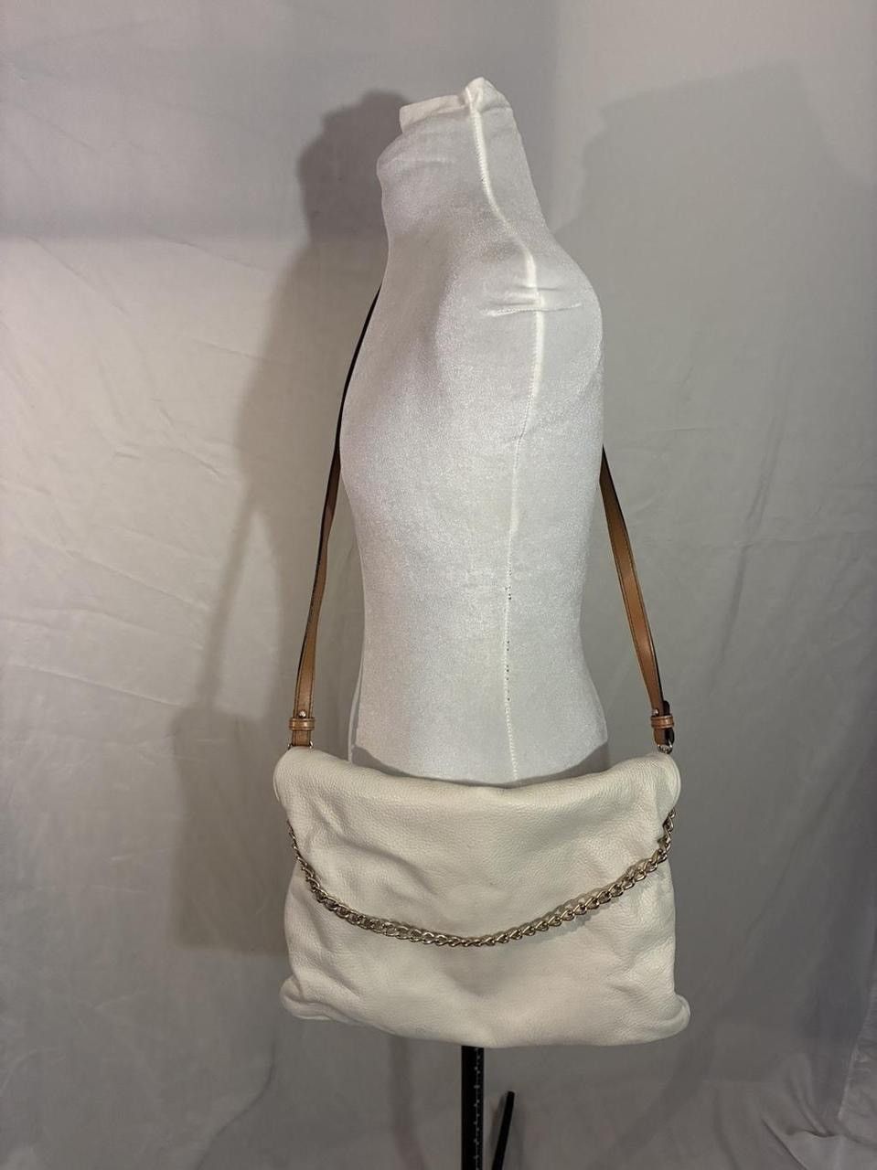 Other Dimoni Pebbled Genuine Spanish Leather Fold Over Bag Size ONE SIZE - 5 Thumbnail