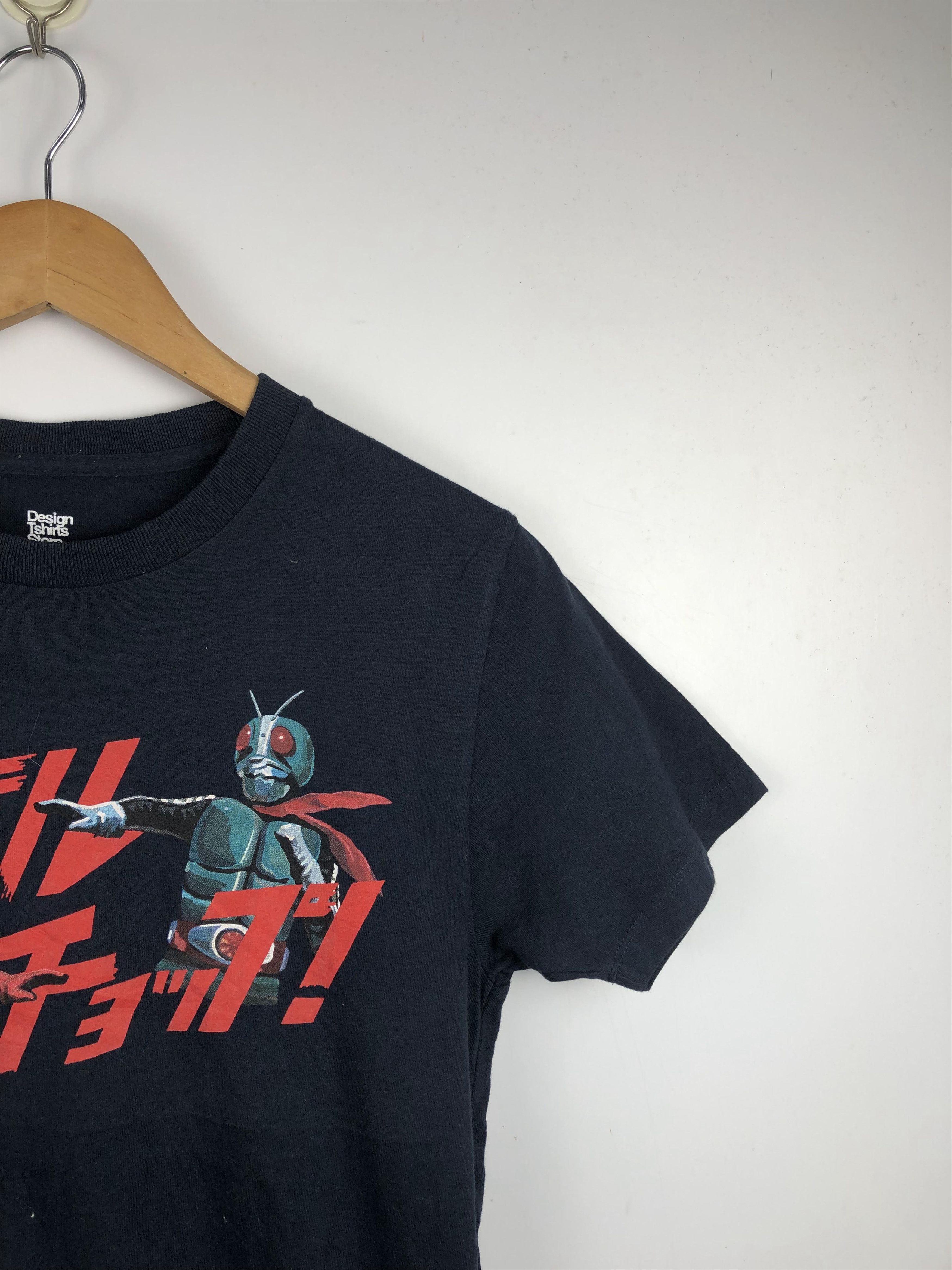 Vintage Vintage Japanese Brand Masked Rider V3 Tee TA0341 Size US S / EU 44-46 / 1 - 6 Thumbnail