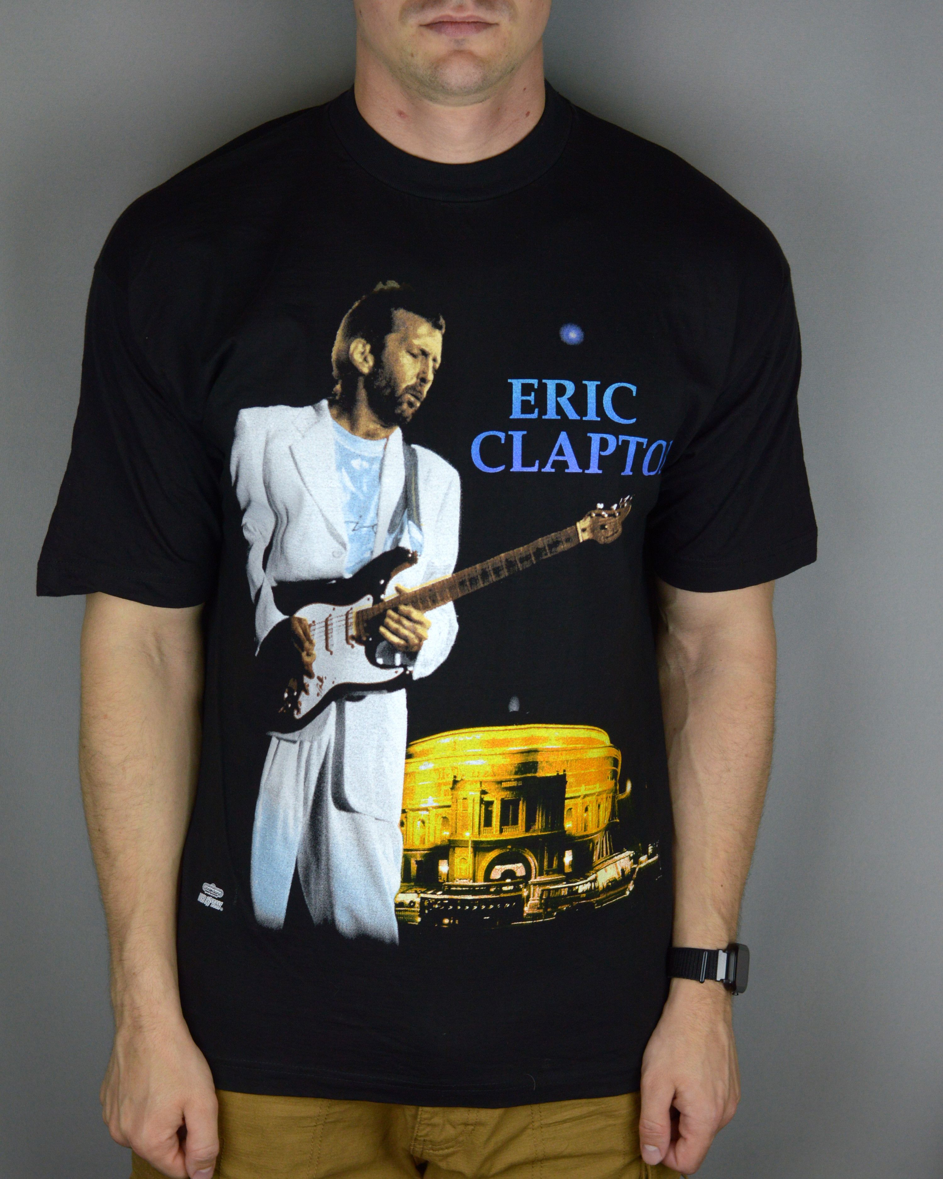 Vintage Vintage Eric Clapton Royal Albert Hall 1993 t shirt Size US L / EU 52-54 / 3 - 1 Thumbnail