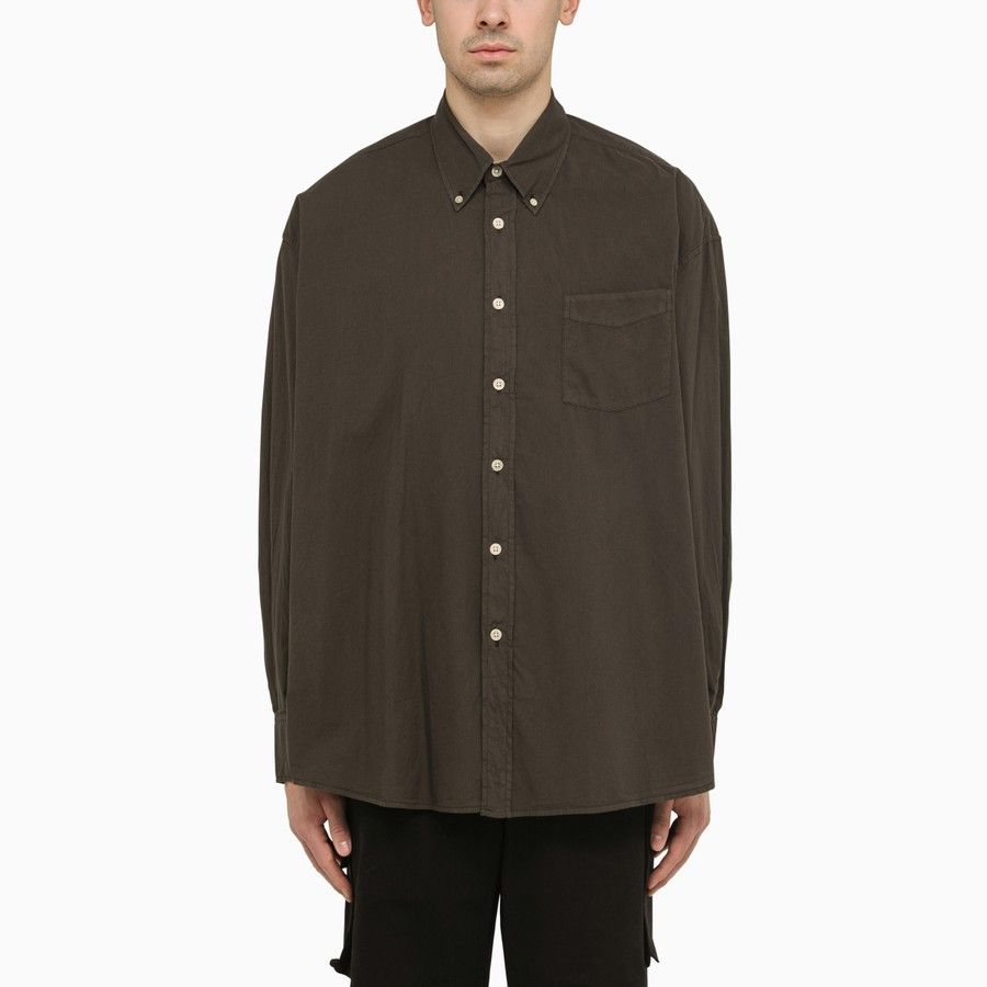 image of Our Legacy O1D2Blof0524 Shirts In Brown, Men's (Size Small)