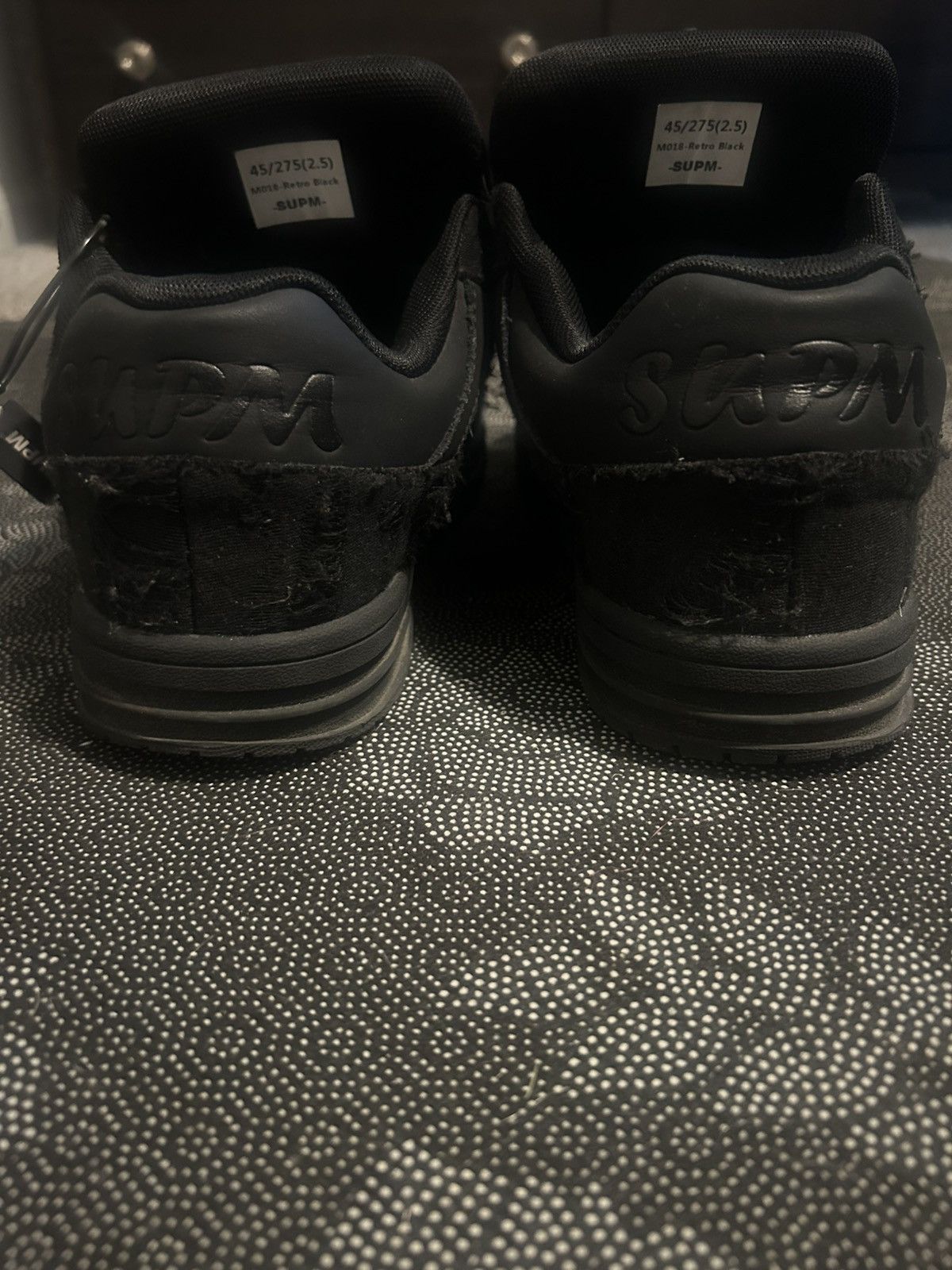 Other All-Black Supermade Sneakers. Size US 10.5 / EU 43-44 - 4 Thumbnail