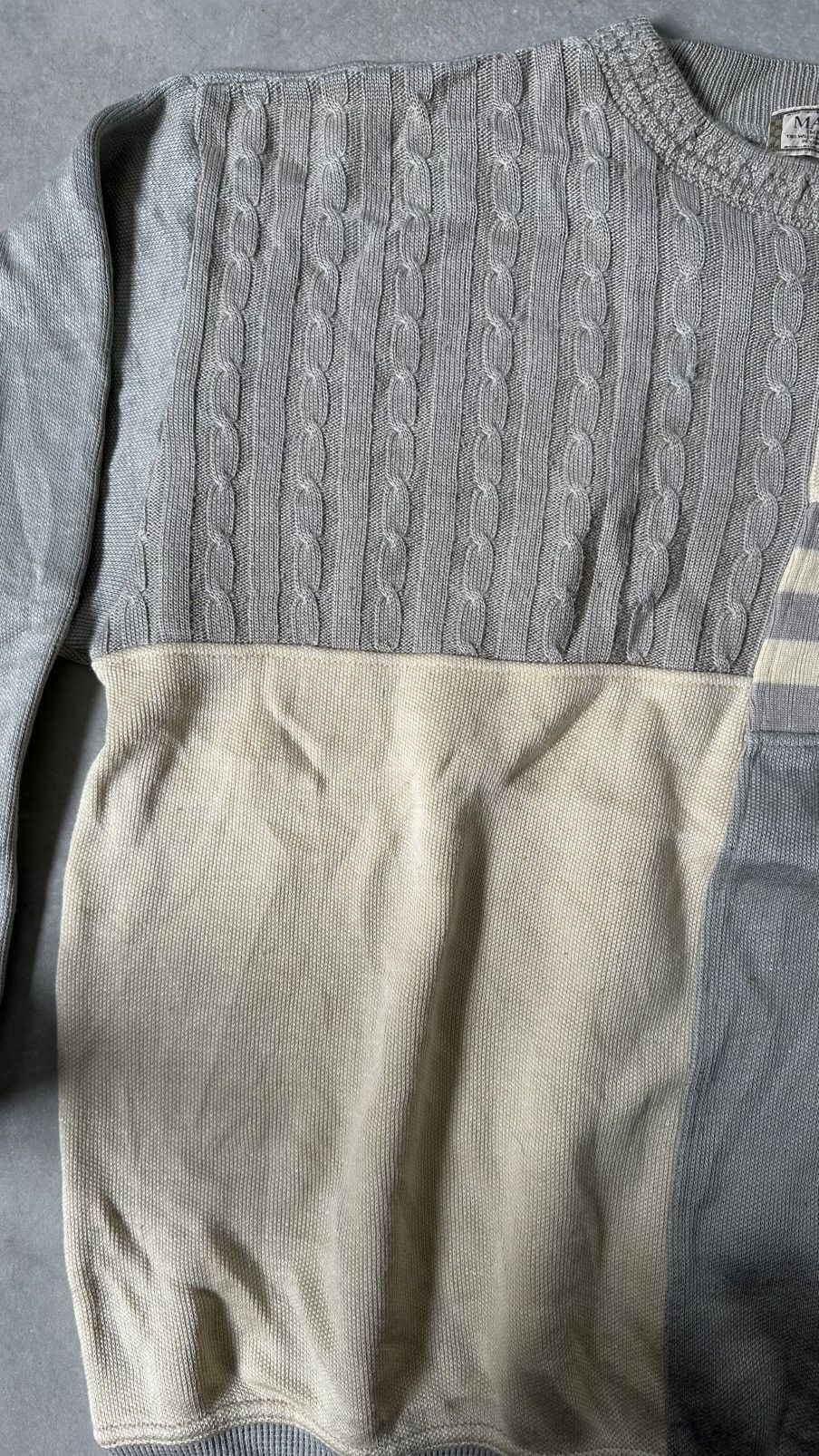 Japanese Brand VINTAGE MACELLI KNITTED SWEATSHIRT Size US XL / EU 56 / 4 - 2 Thumbnail