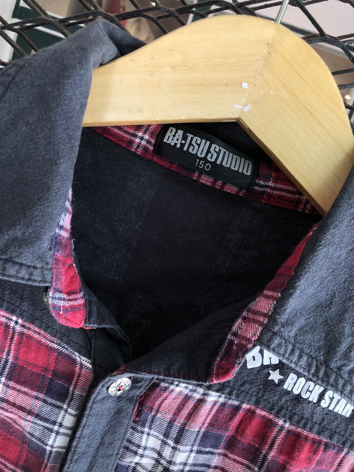 If Six Was Nine × Japanese Brand × Le Grande Bleu (L.G.B.) JAPANESE BAT-SU STUDIO FLANNEL ENGLAND FLAG Size US S / EU 44-46 / 1 - 6 Thumbnail